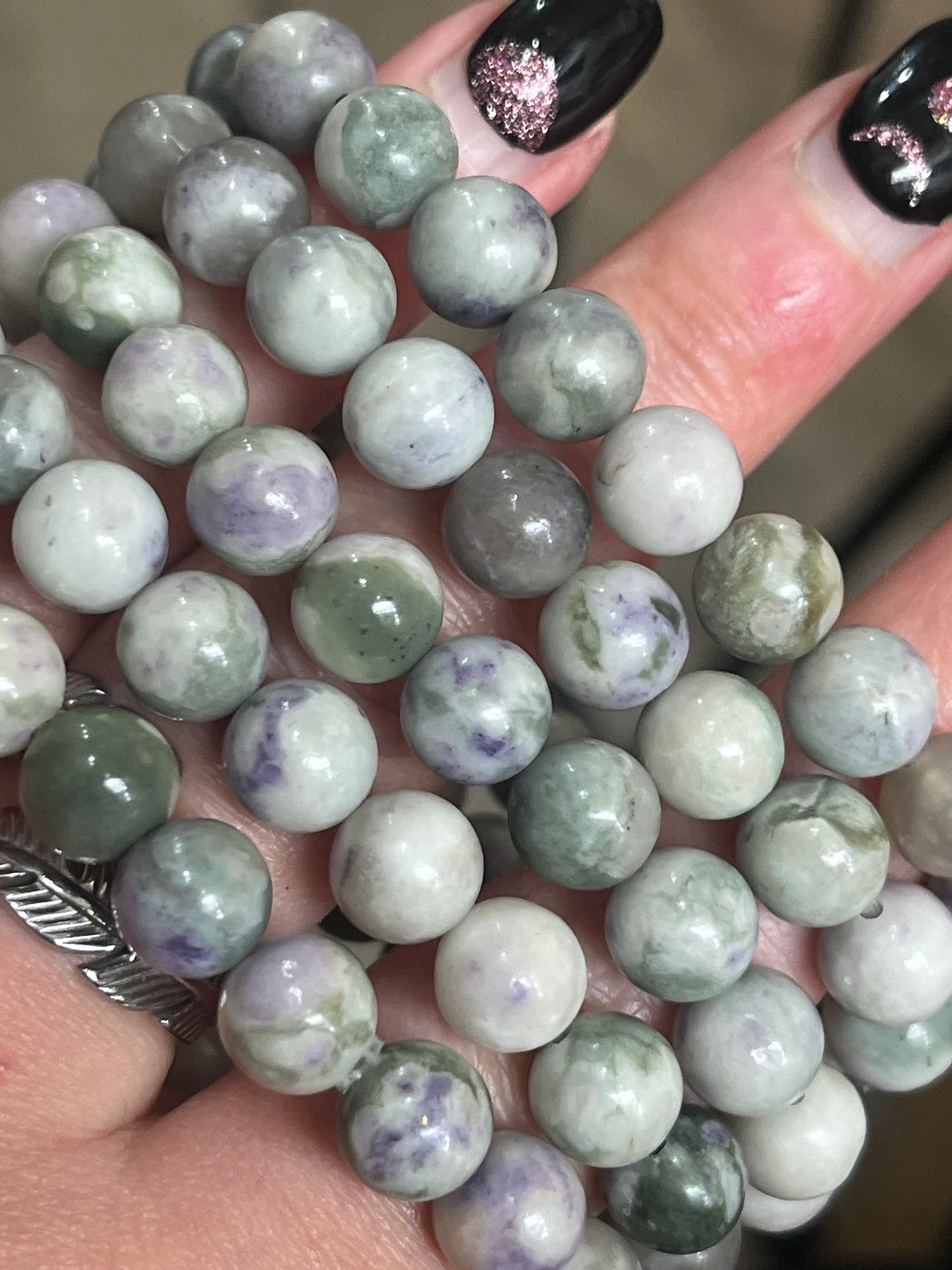 💜 Lavender Jade Bracelet | Peace, Harmony & Emotional Healing