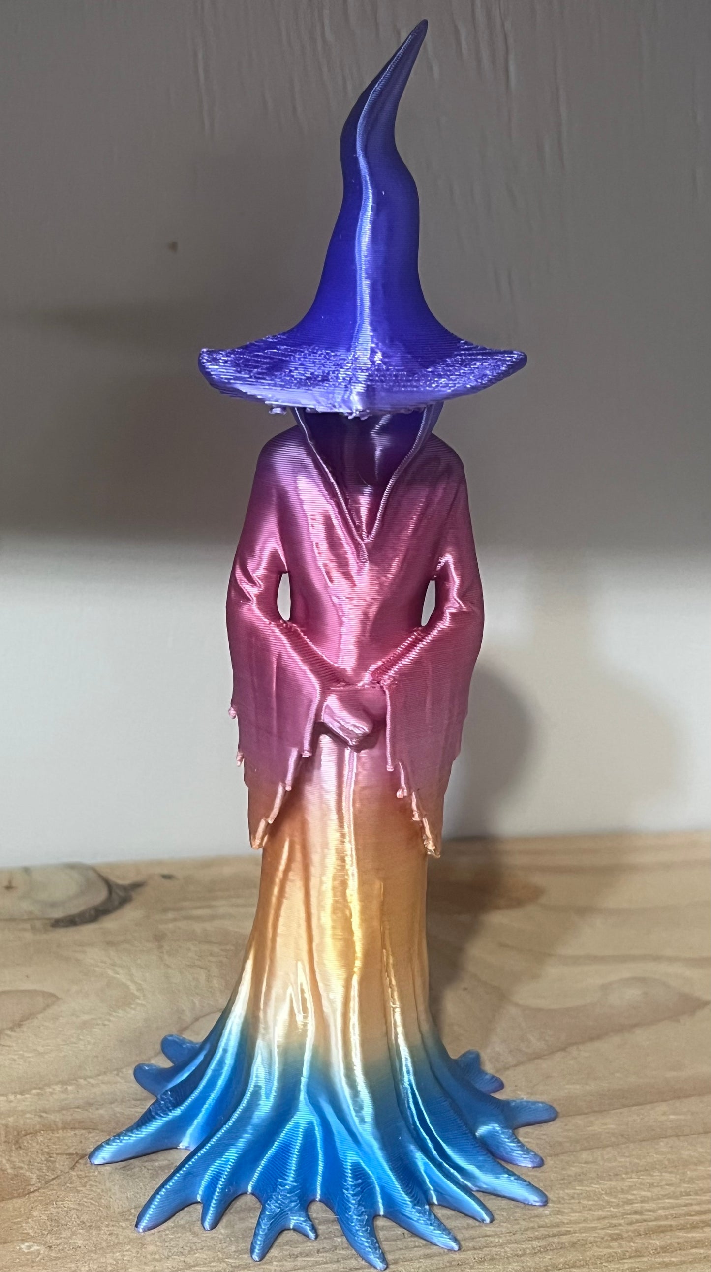 🧙♀️ Rainbow Witch Ornament | Magic & Mystical Décor