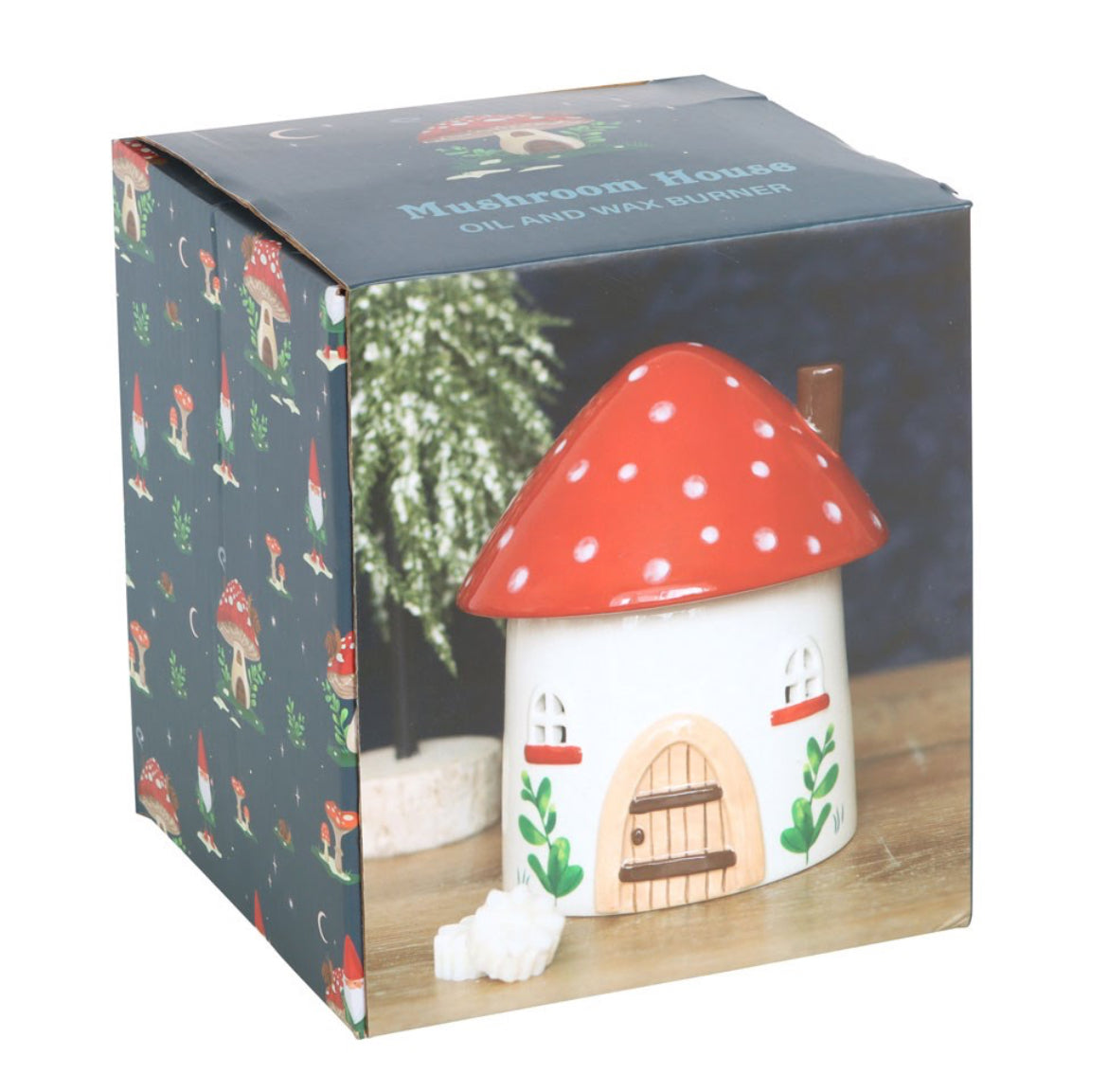 Mushroom House Oil Burner & Wax Warmer