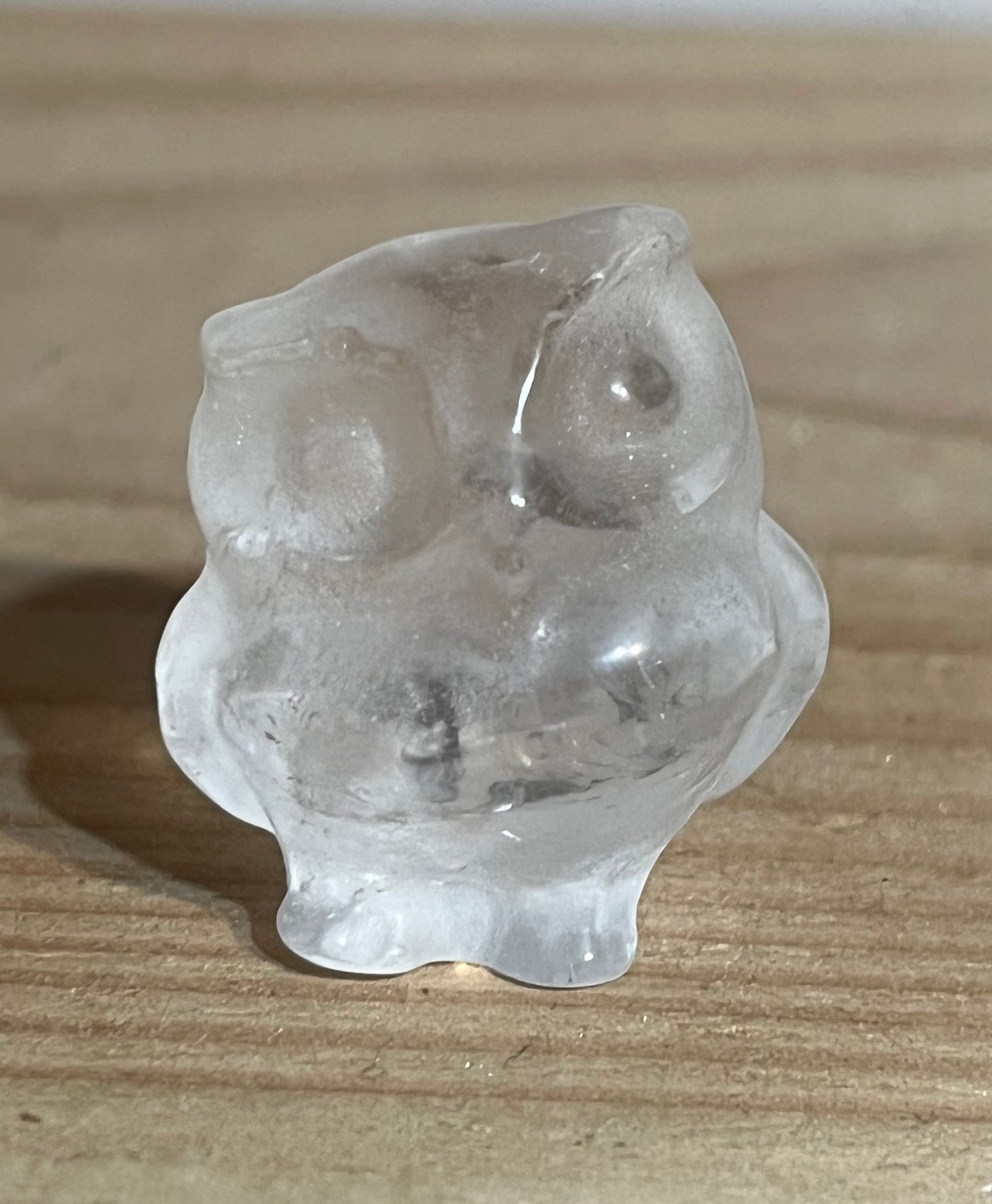 🦉 Clear Quartz Owl | Clarity, Wisdom & Amplified Energy 🦉