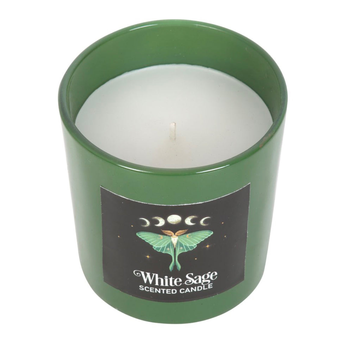 Candle: Luna moth white sage