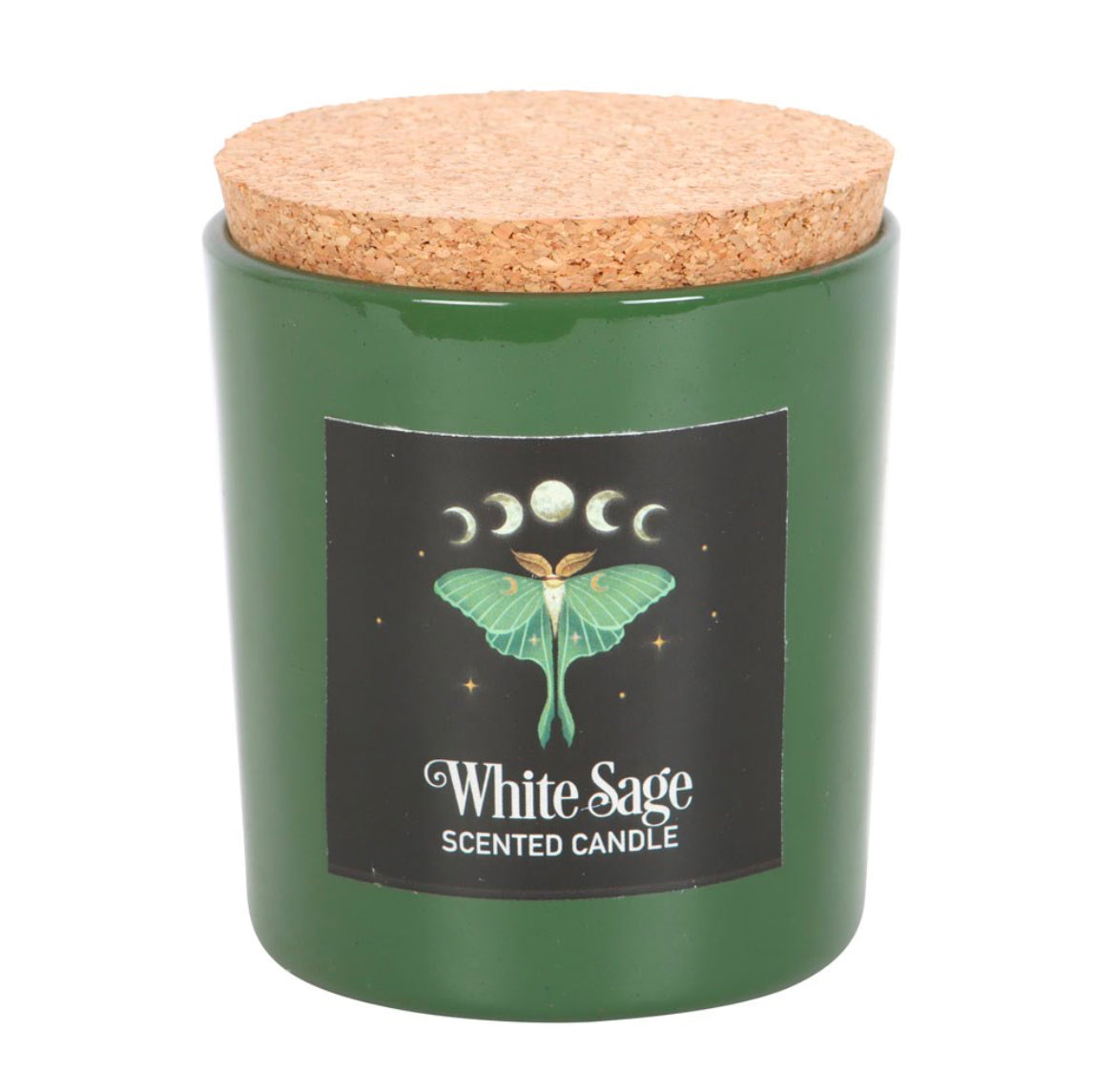 Candle: Luna moth white sage