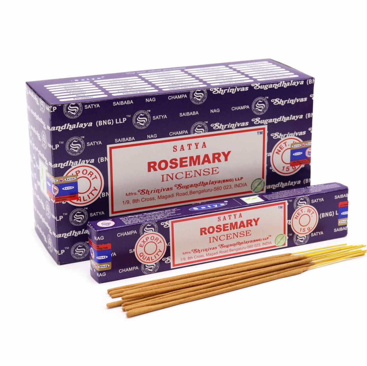 🌿 Satya Rosemary Incense Sticks 🌿
