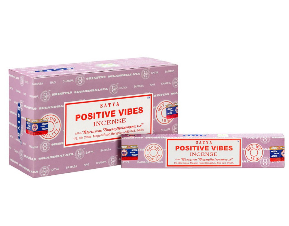 Satya Incense Sticks: Positive Vibes