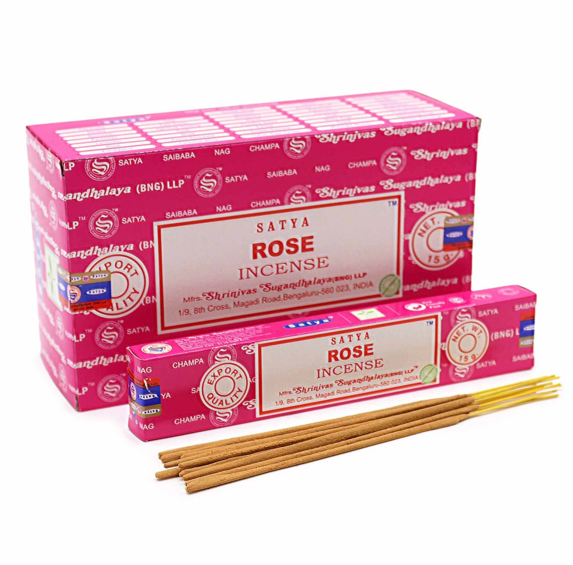 🌹 Satya Rose Incense Sticks 🌹