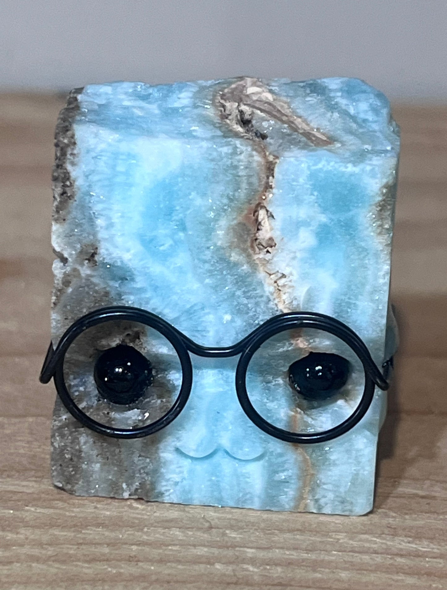 🩵 Walter the Caribbean Calcite 👓