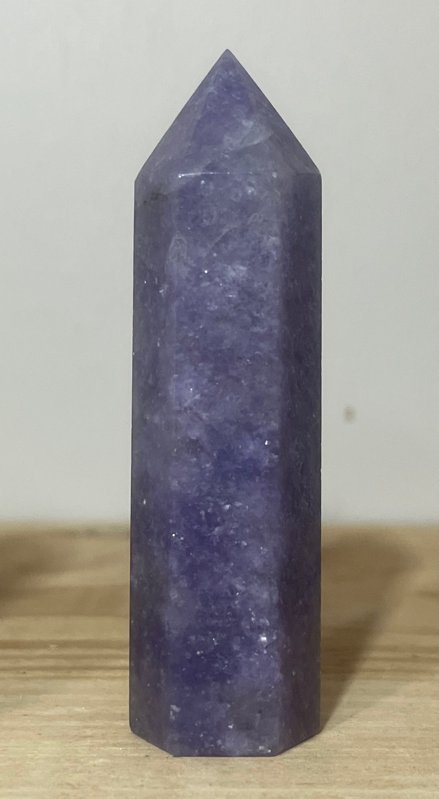 Lepidolite Point | Calm & Emotional Balance | 9cm | 83g