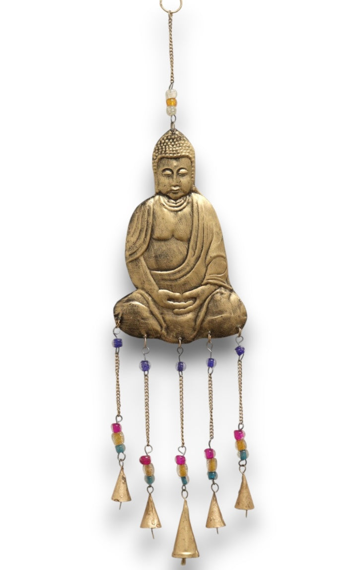 🔔 Large Brass Buddha Bell Chime | Peace, Serenity & Mindful Living