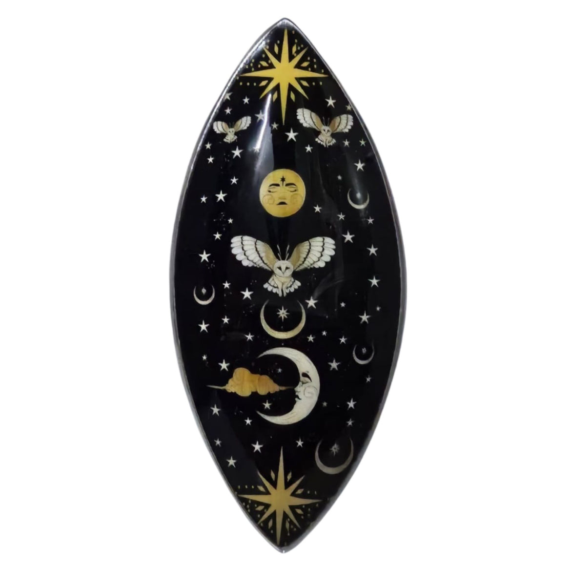 Incense Bowl - Aluminum - Enchanted Night Owl