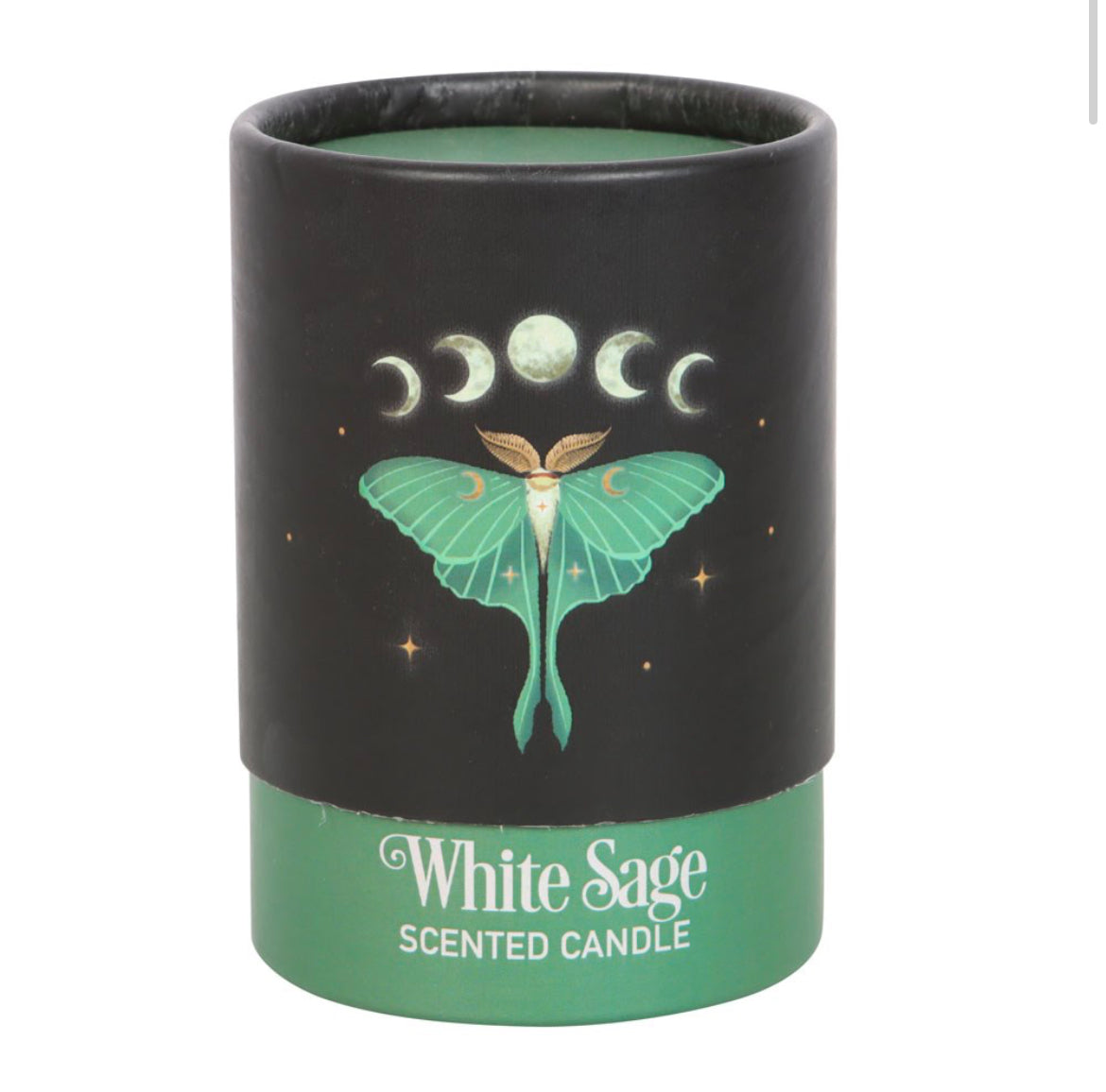 Candle: Luna moth white sage