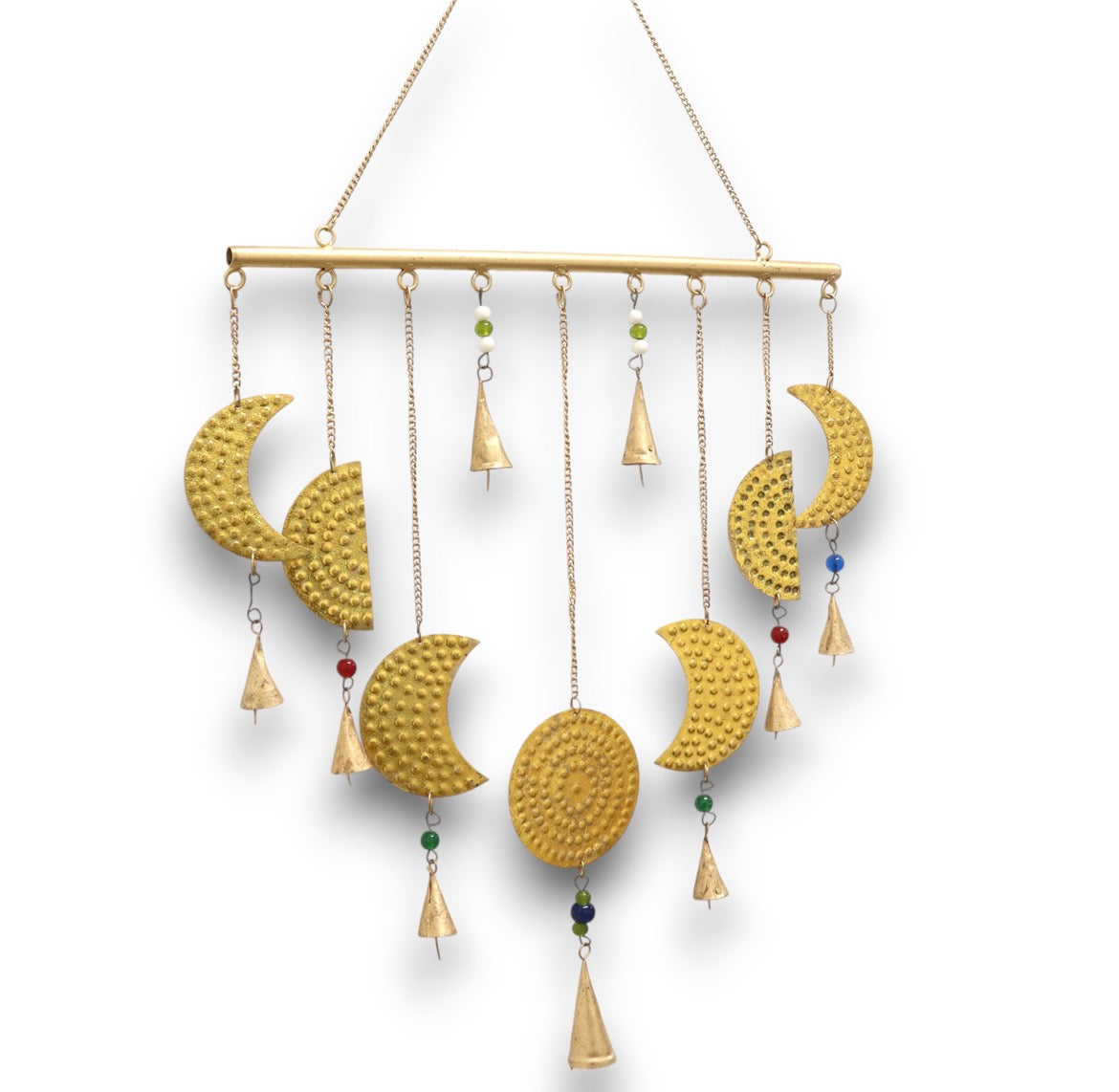 🌙 Brass Moon Phases Chime | Lunar Cycles, Calm & Renewal 🌙