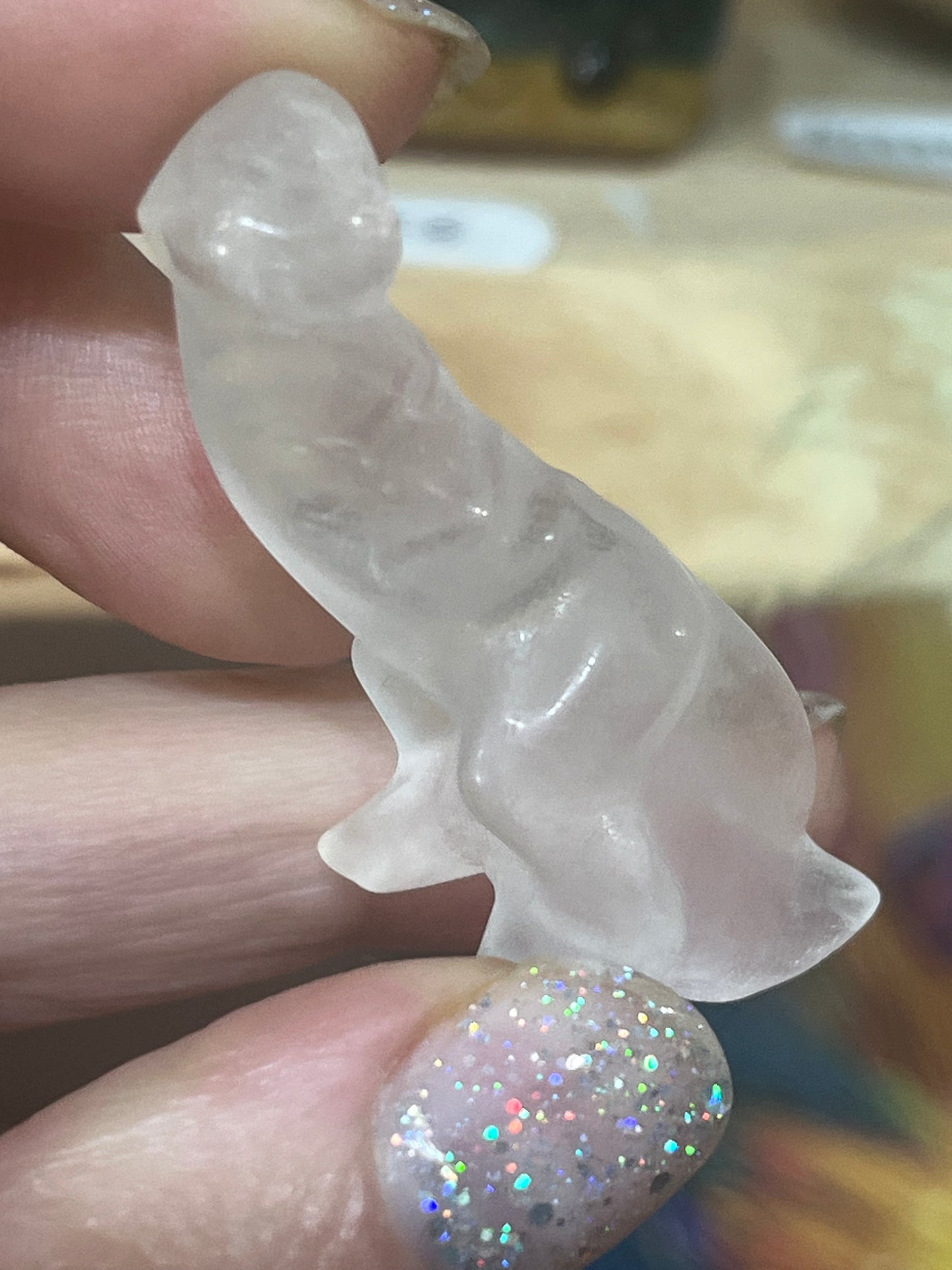 Dino Boyfriend: Clear Quartz