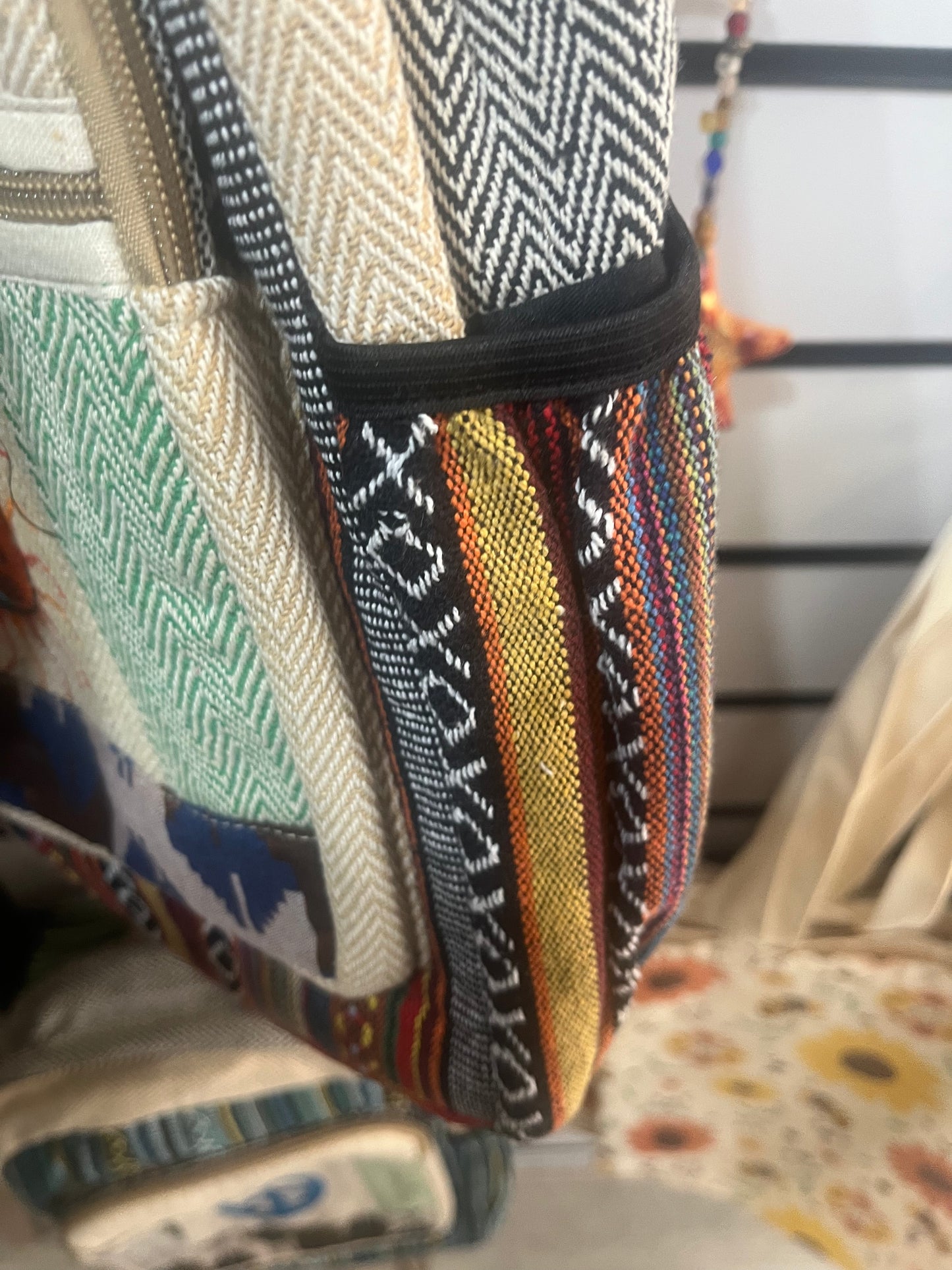 🌞 Himalayan Hemp Backpack – Handmade in Nepal