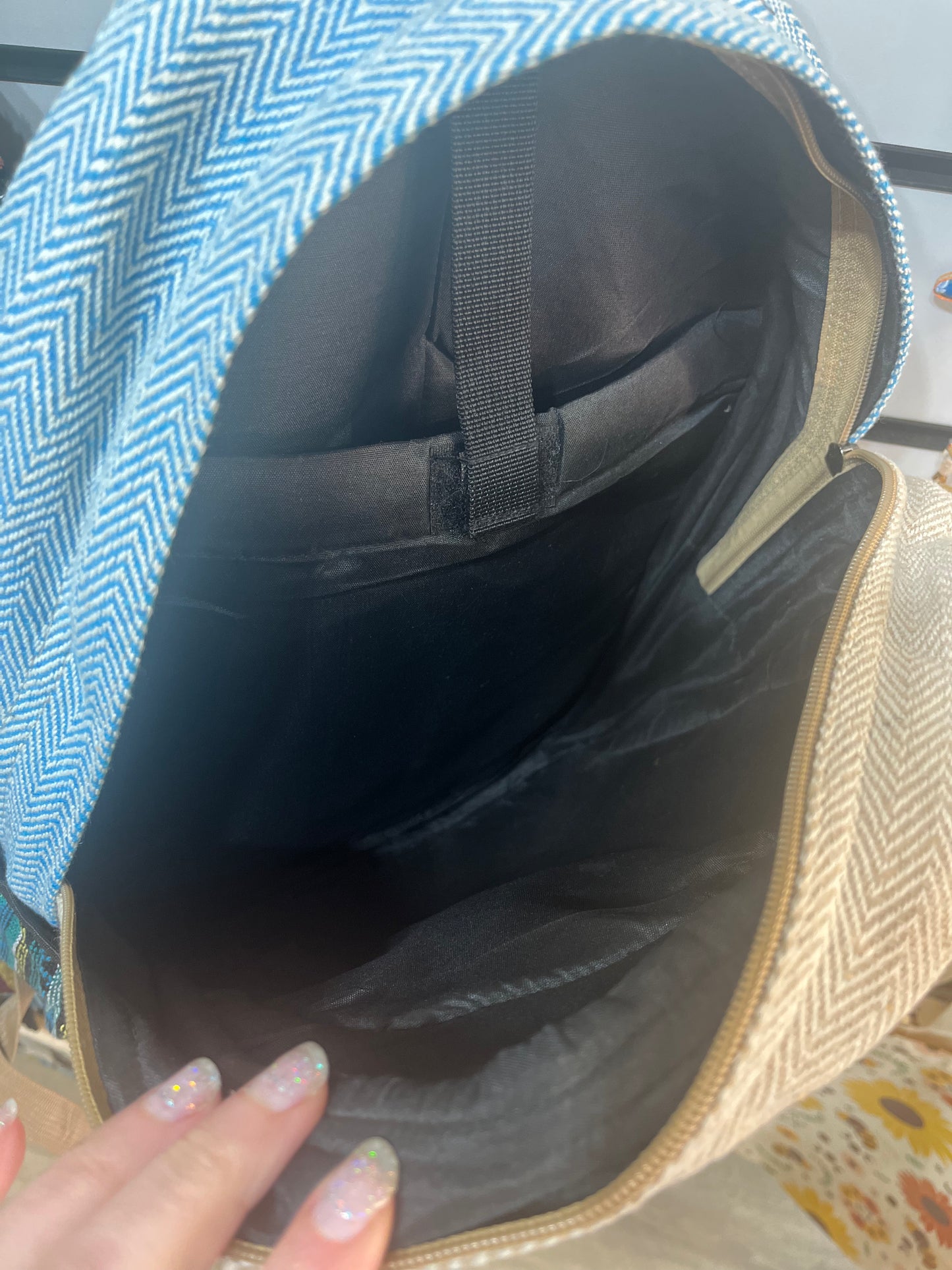 🌞 Himalayan Hemp Backpack – Handmade in Nepal