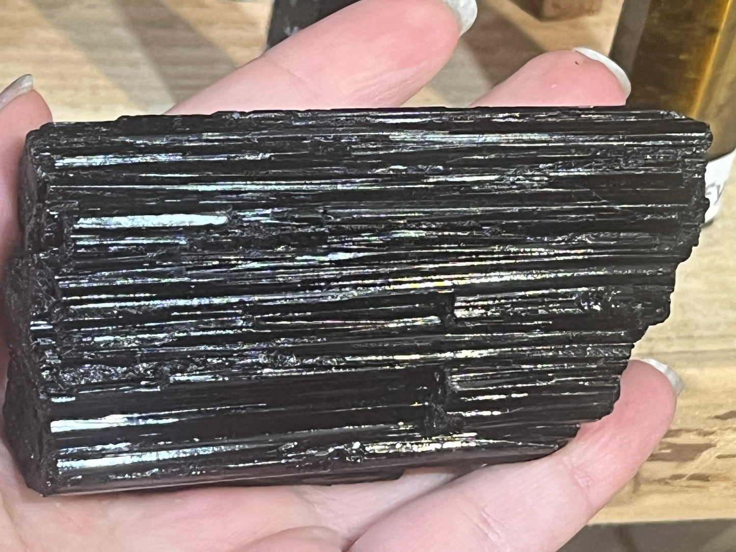 🖤 Large Black Tourmaline – Ultimate Protection Stone 🔒