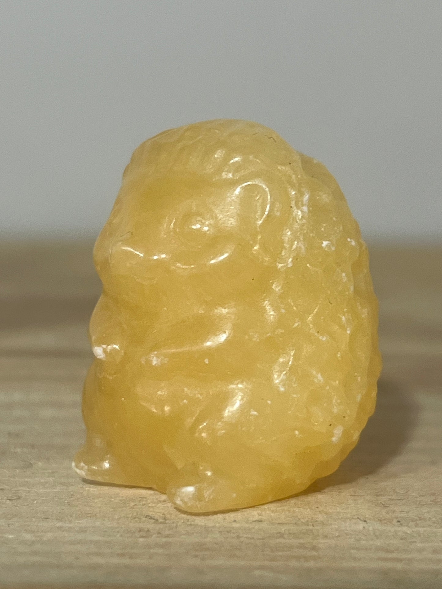 Yellow Calcite Hedgehog | Confidence & Positive Energy | 3cm | 25g 🦔💛✨