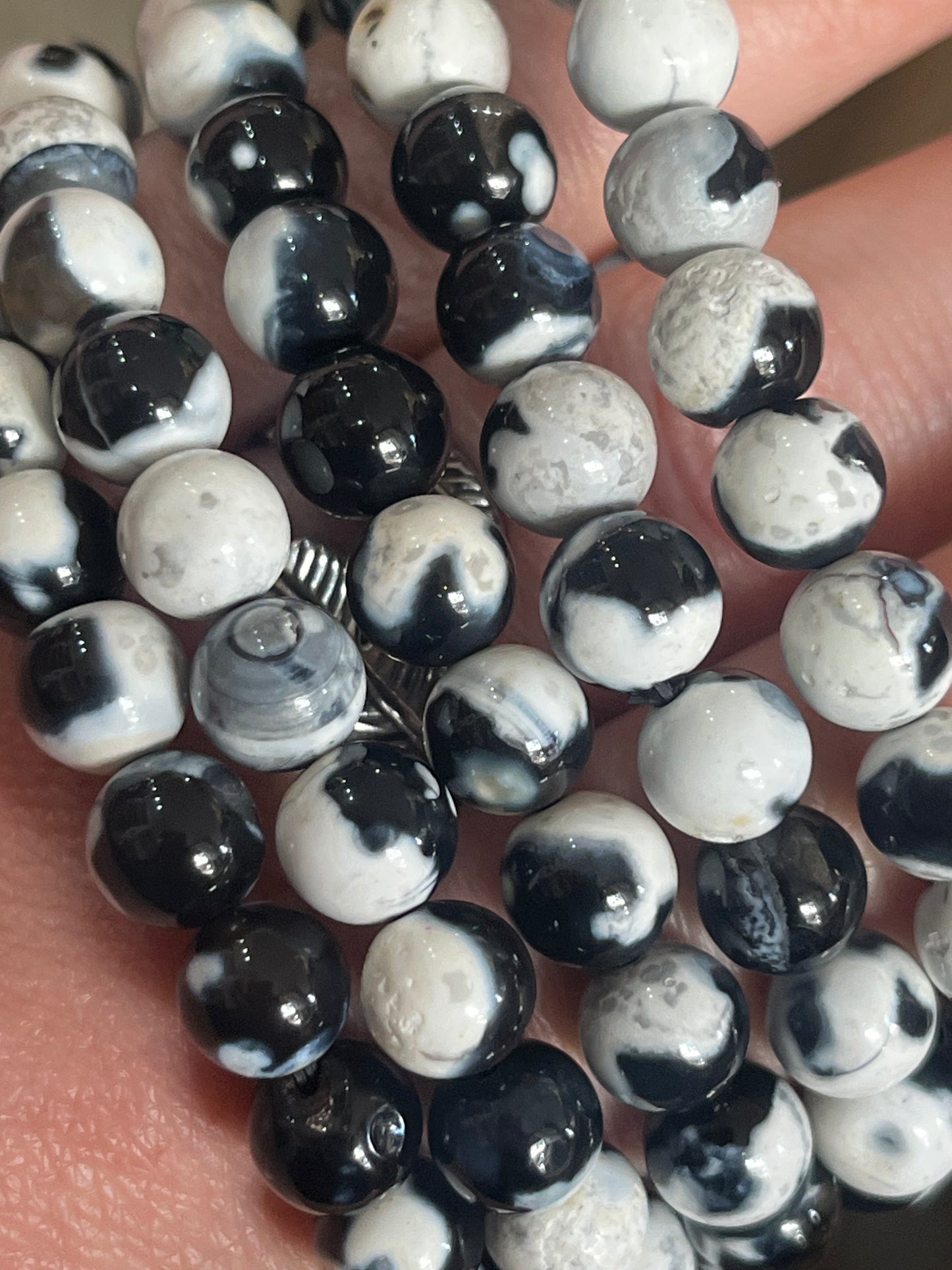 🐋 Orca Agate Bracelet | Protection, Communication & Emotional Healing 🐋