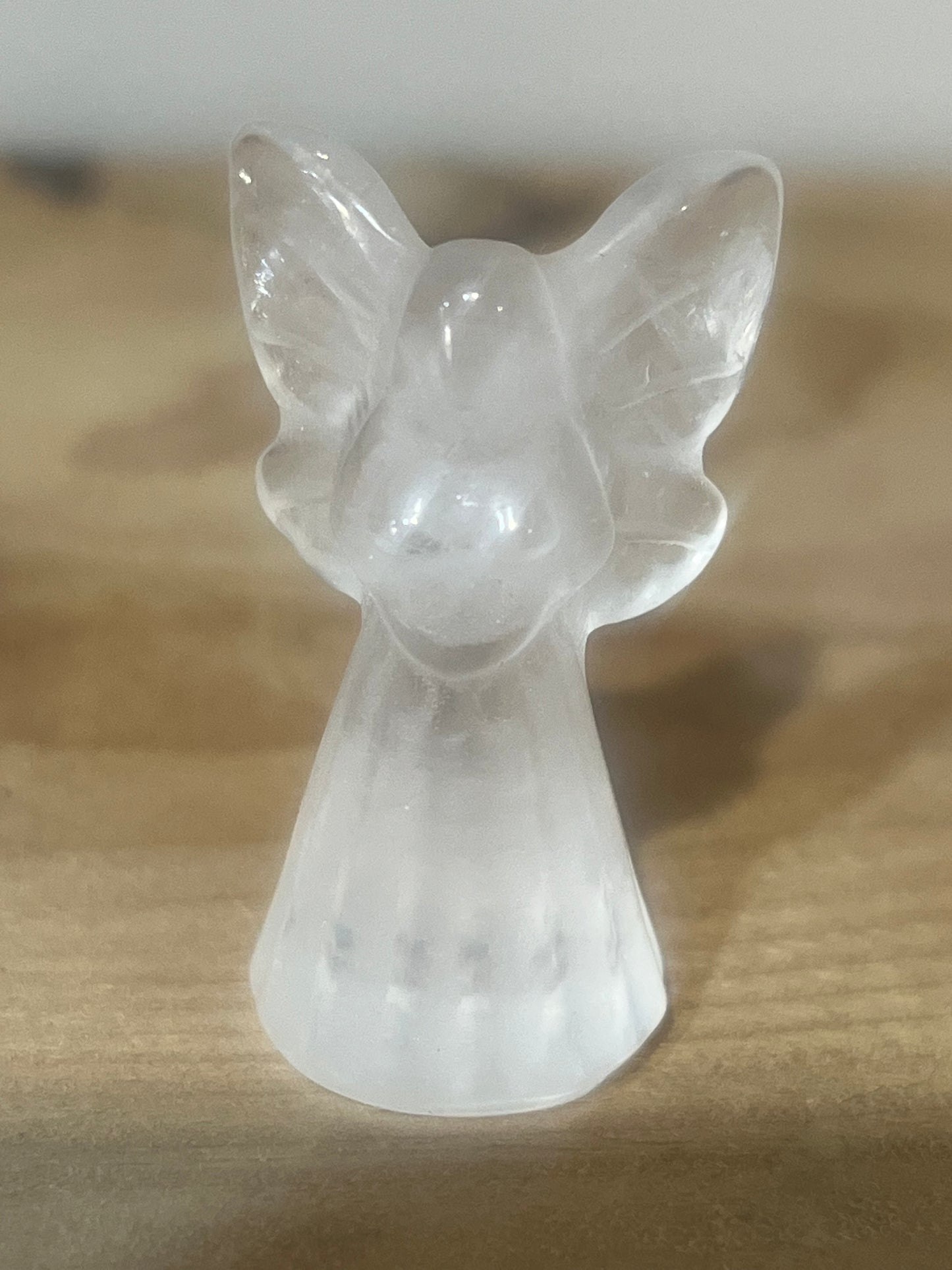 🤍 Clear Quartz Angel | Healing, Clarity & Protection 🤍