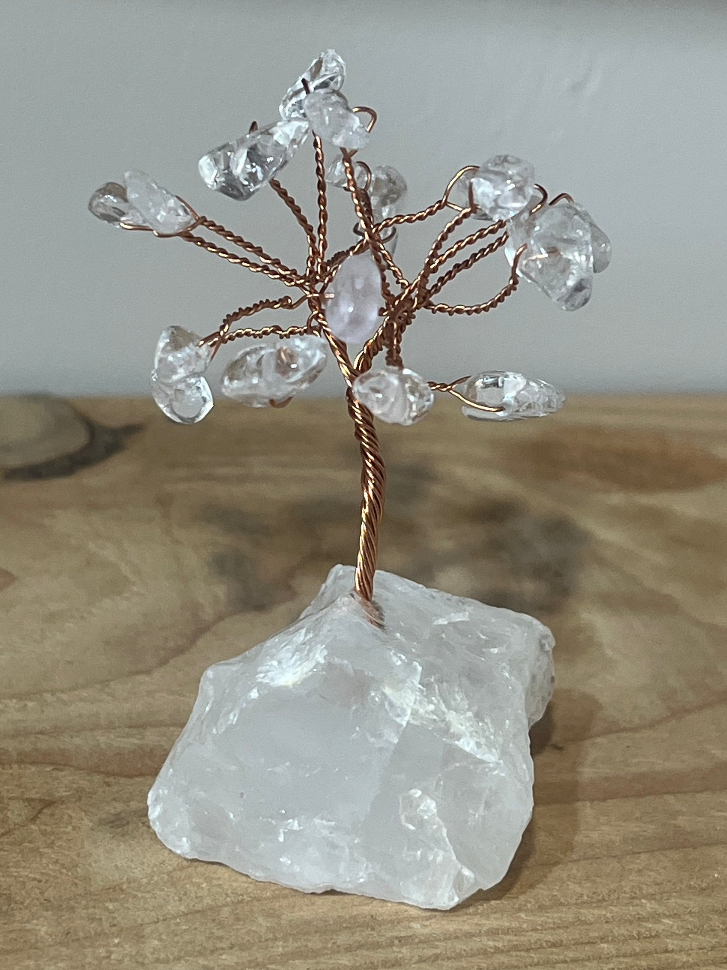 🤍 Clear Quartz Crystal Tree | Clarity, Healing & Positive Energy