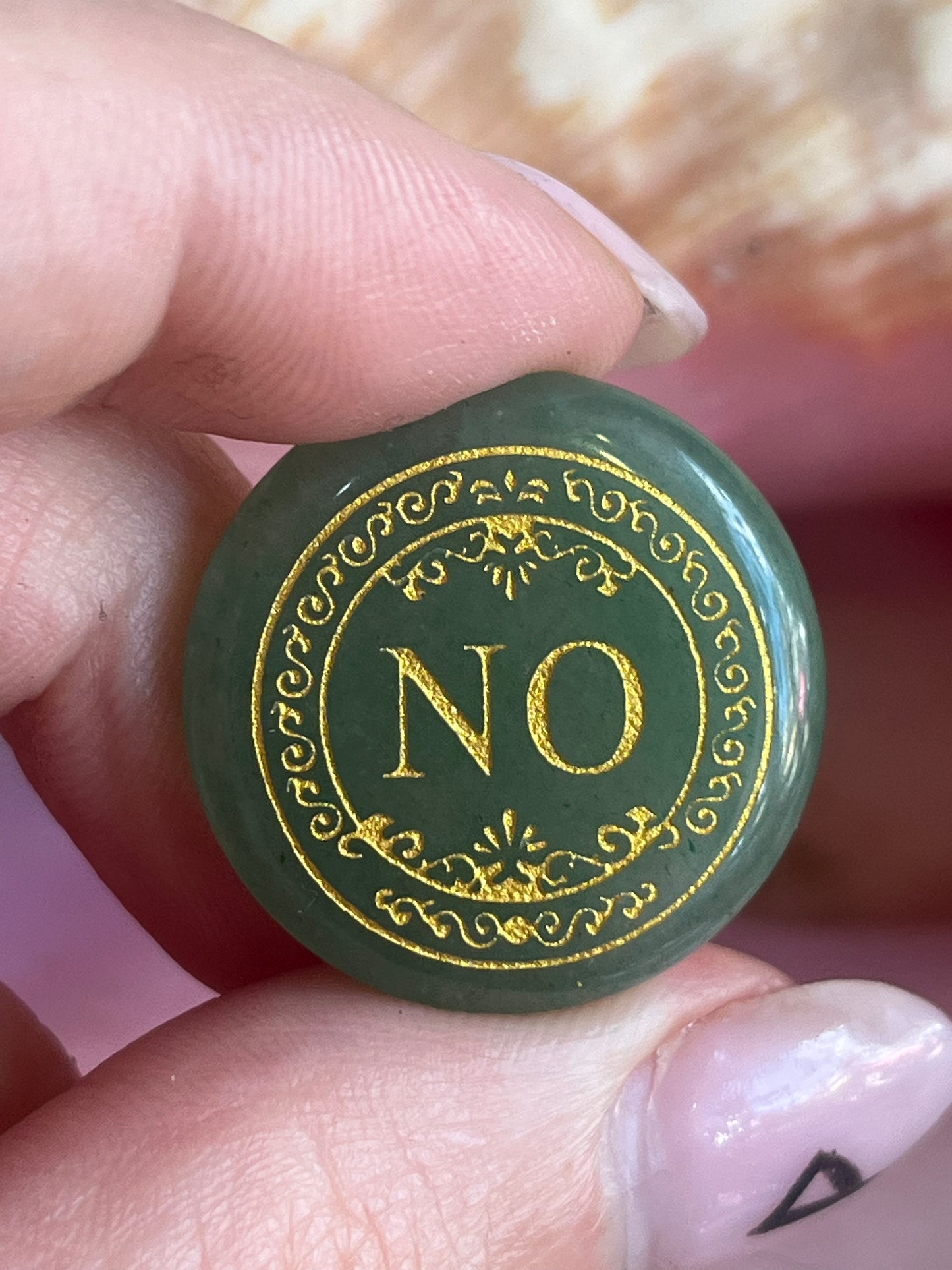 💚 Green Aventurine Yes / No Decision Stone
