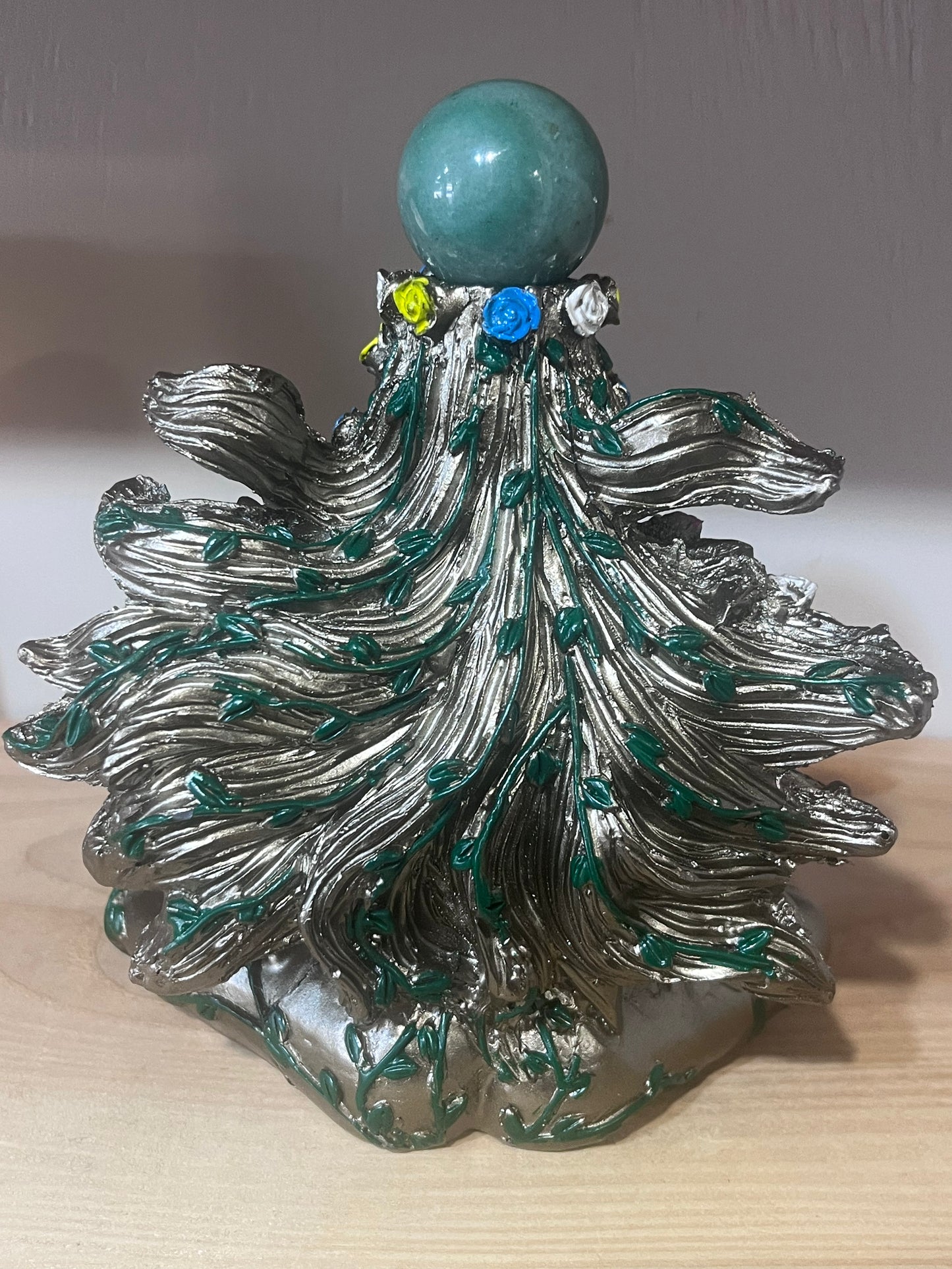 🌍 Earth Mother with Green Aventurine Sphere