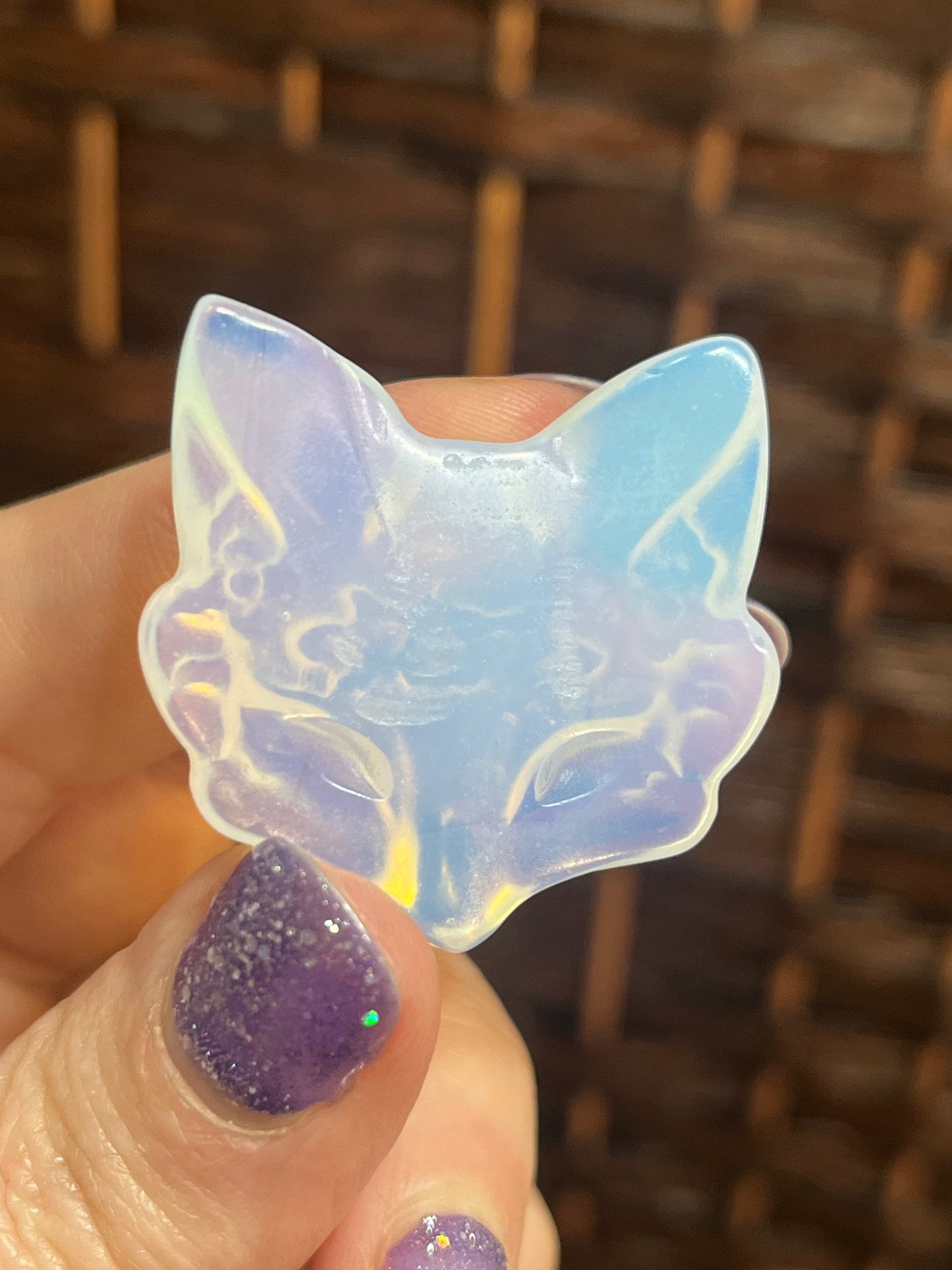 Fox mask: Opalite