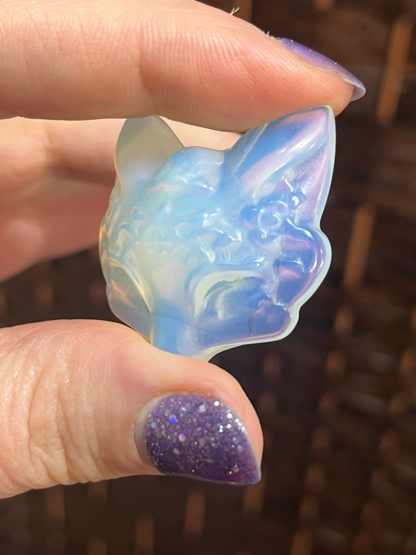 Fox mask: Opalite