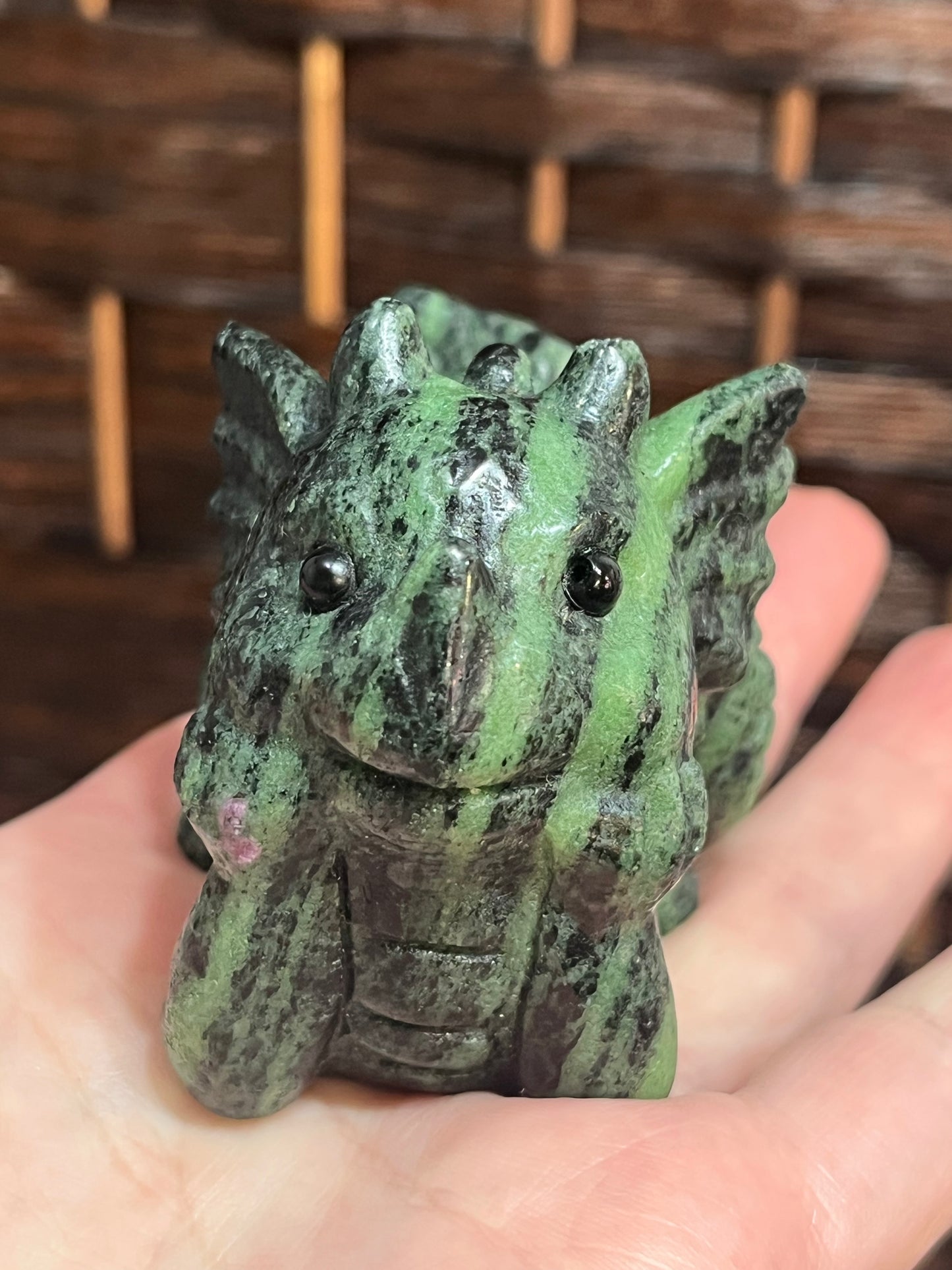 Dragon: Ruby in Zoisite