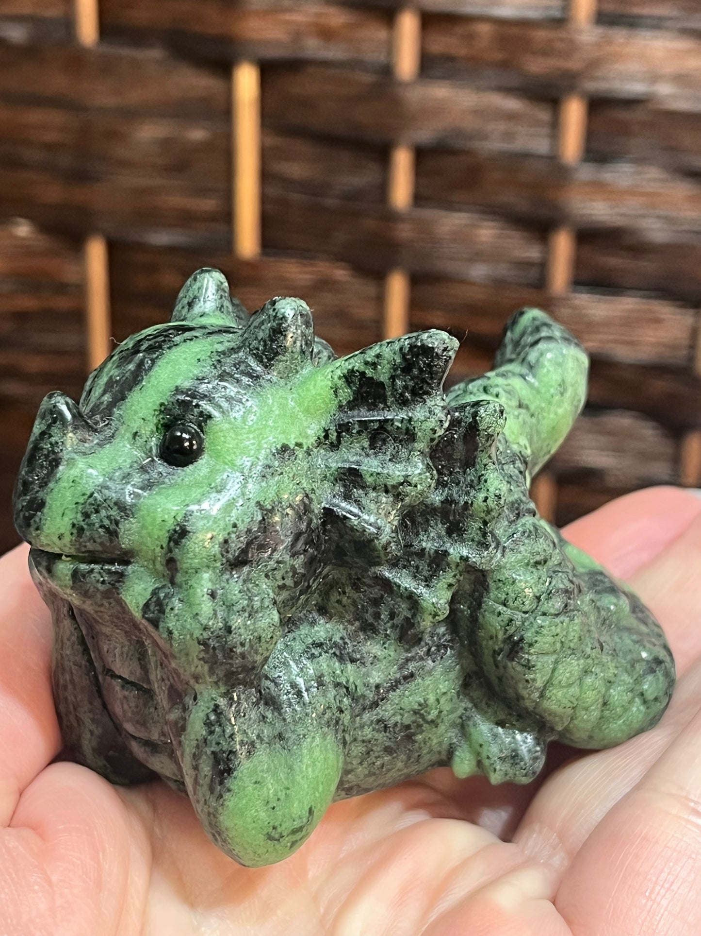 Dragon: Ruby in Zoisite