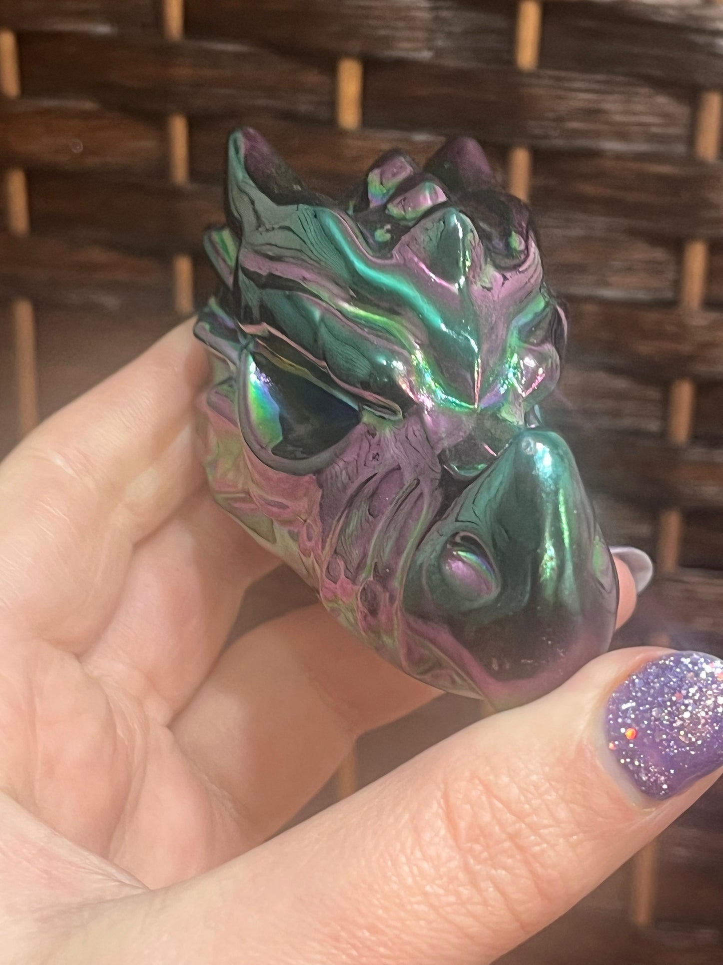 Dragon head: Aura Obsidian