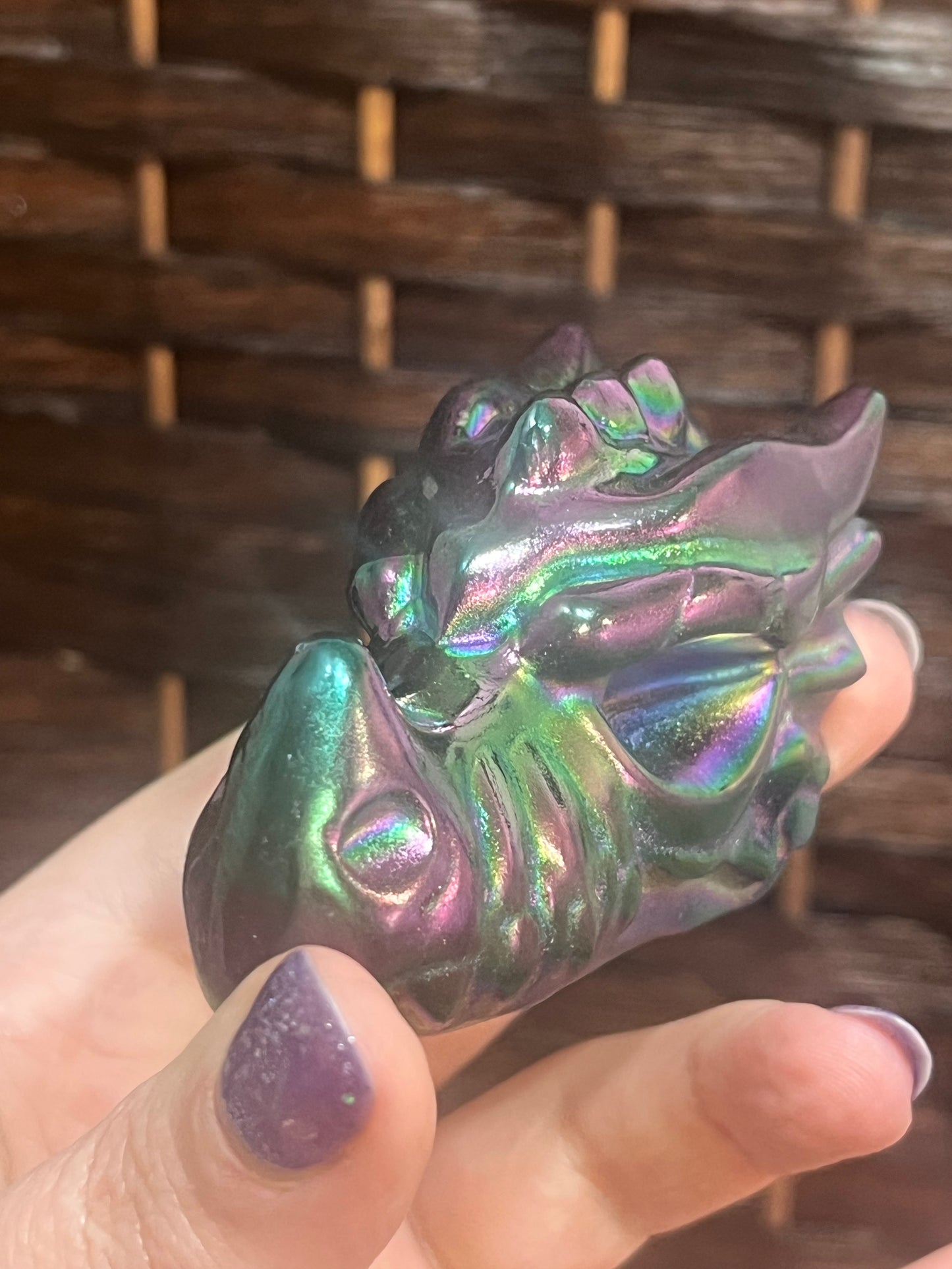 Dragon head: Aura Obsidian