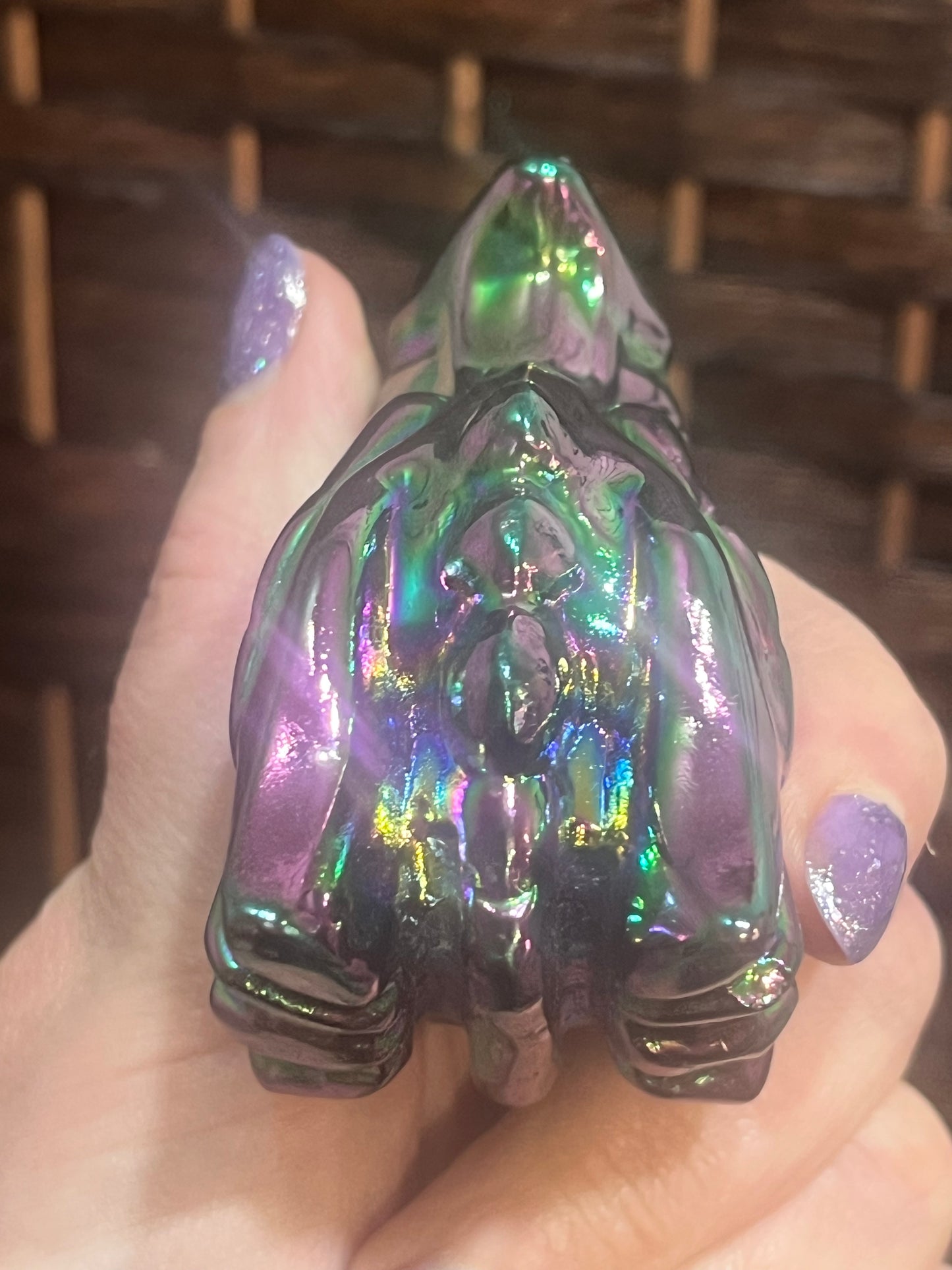 Dragon head: Aura Obsidian