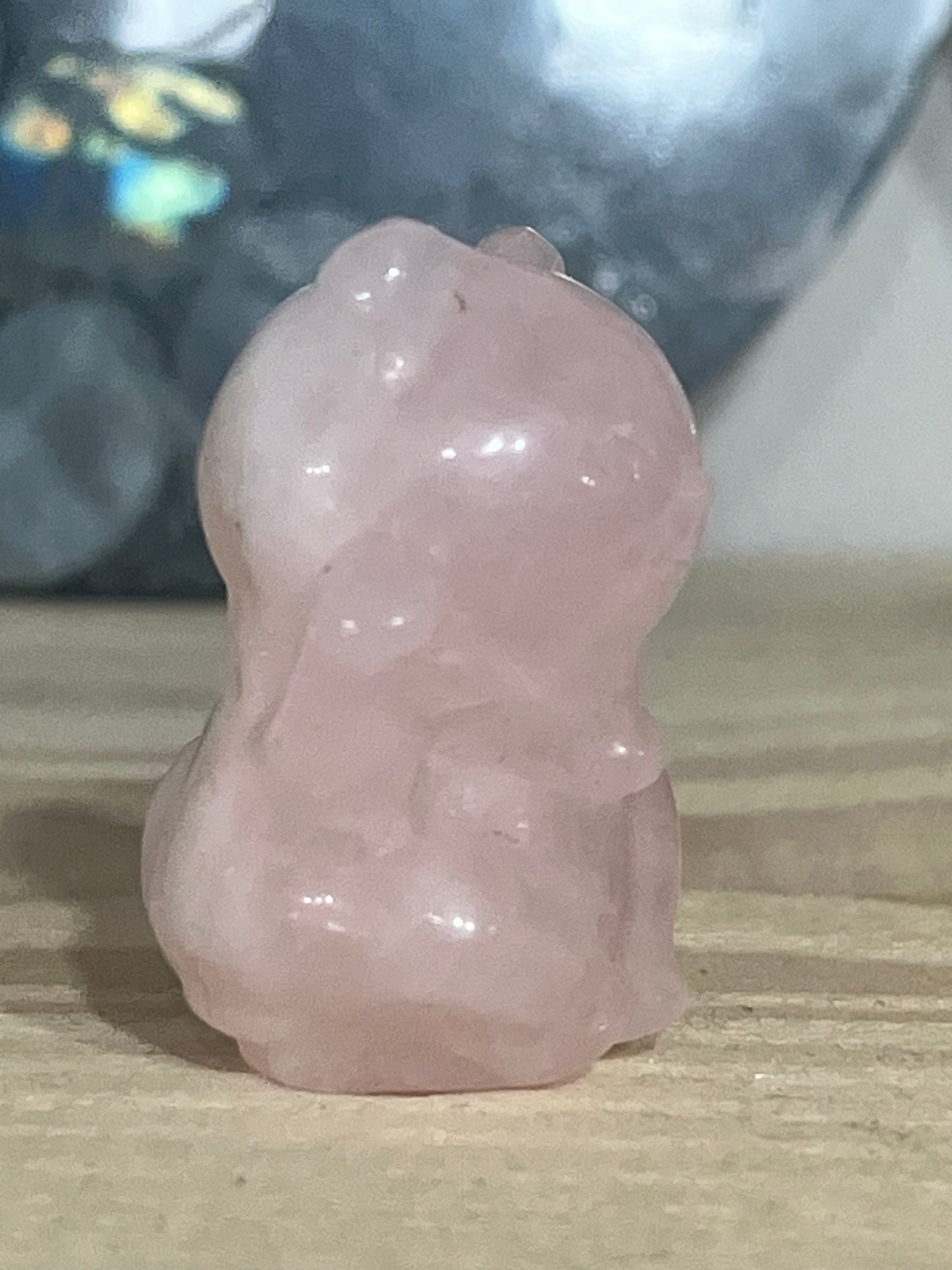 Cat (Lucky Chinese): Rose Quartz