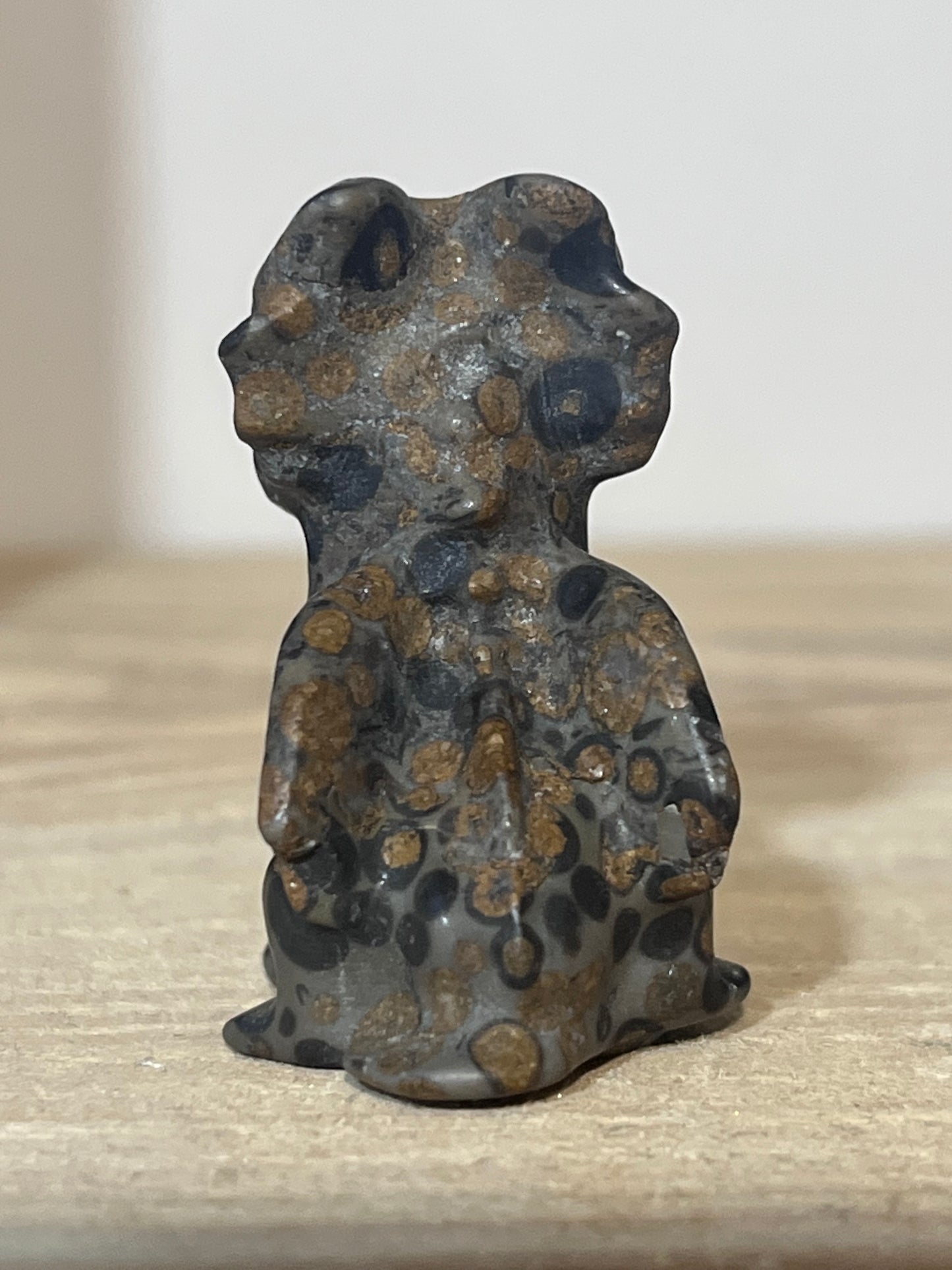 🐉 Leopard Skin Jasper Dragon | Grounding • Strength • Stability