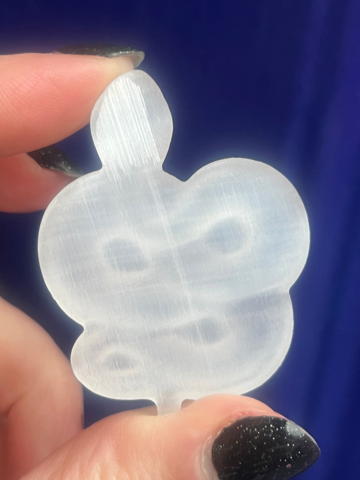 Selenite Snake Carving | Cleansing + Protection
