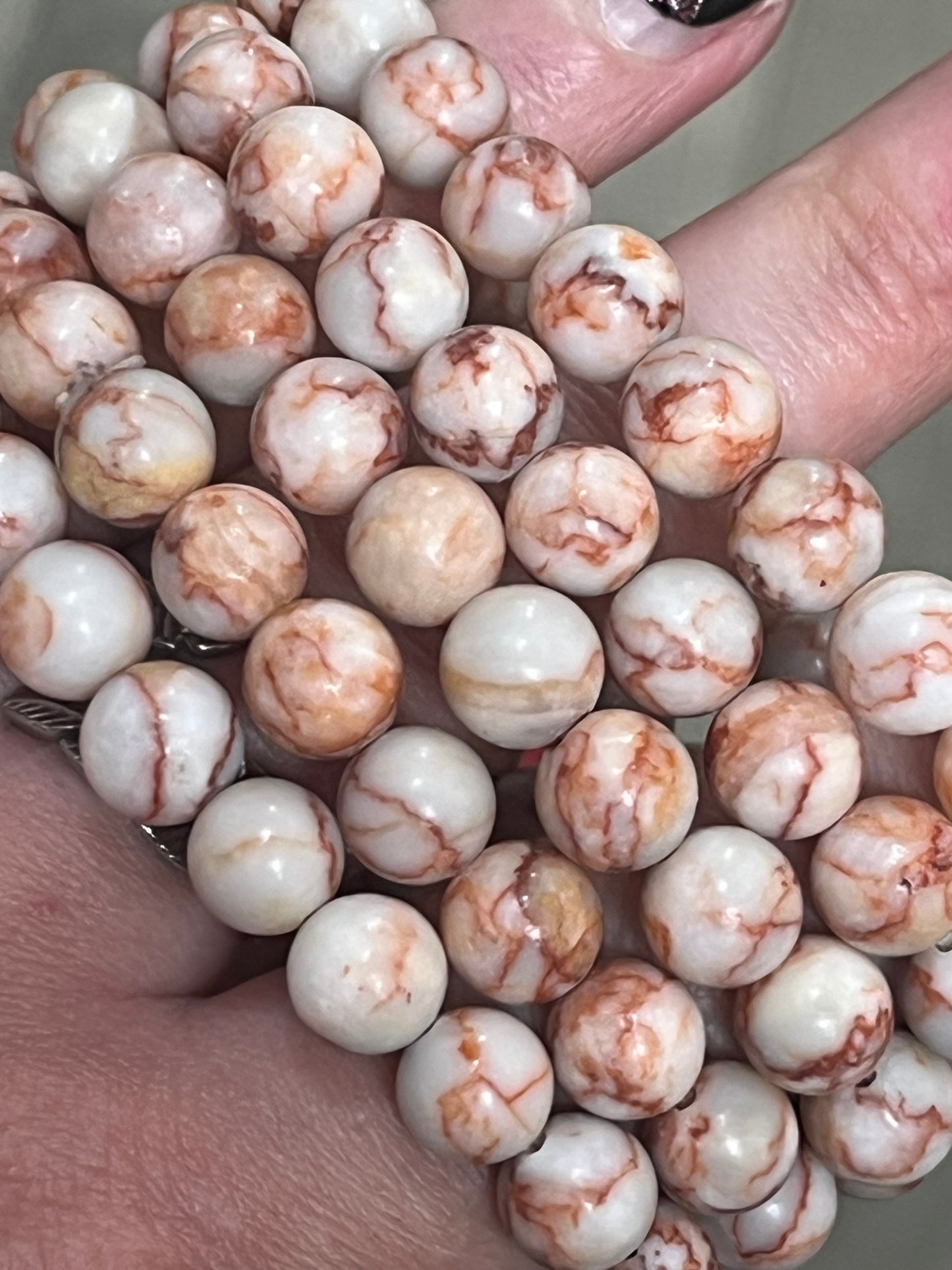 ❤️ Red Vein Jasper Bracelet | Strength, Stability & Grounding