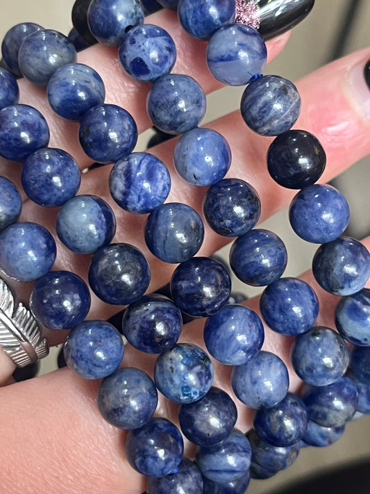 💙 Sodalite Bracelet | Calm, Truth & Communication