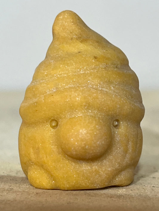 💛 Yellow Jasper Crystal Gnome – Joy • Confidence • Vitality