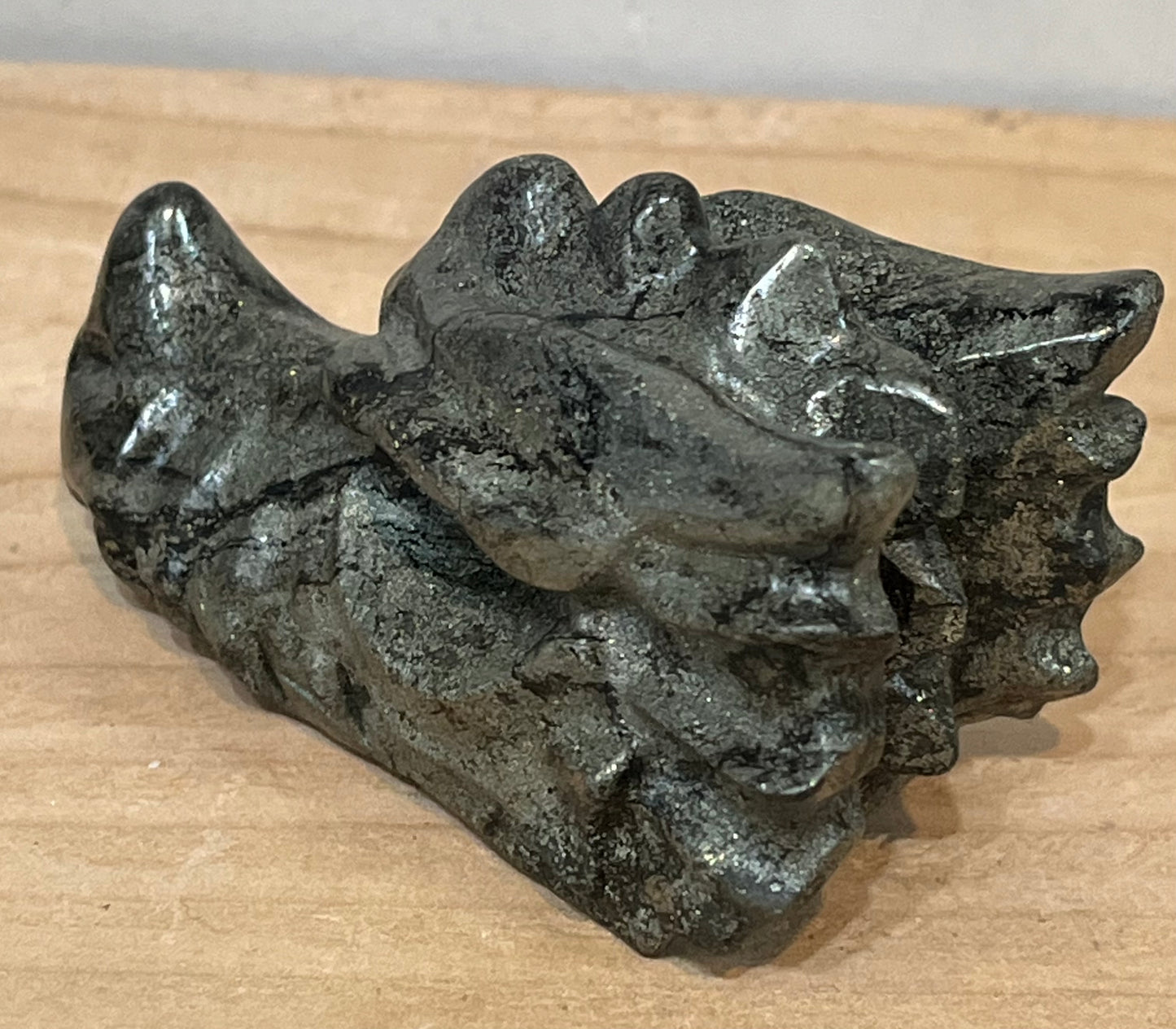 Dragon head: Pyrite