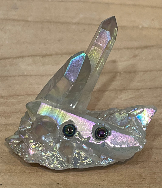 Pet rock: Aura quartz