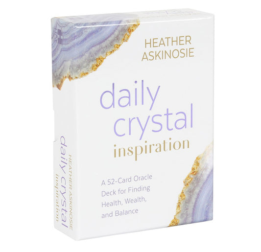 Daily crystal inspiration oracle cards