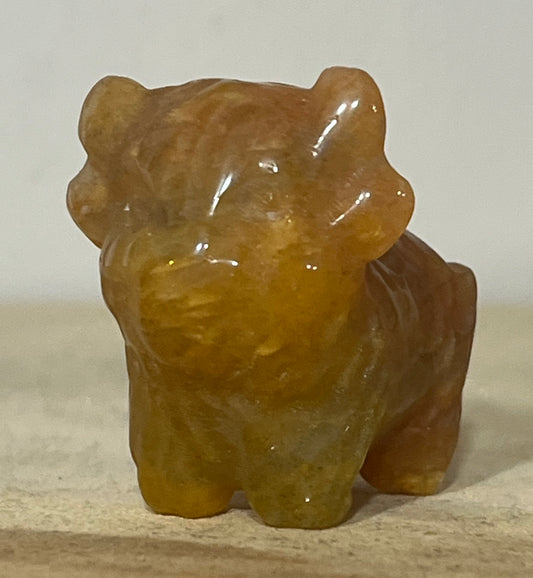 Golden Healer Highland Cow – Symbol of Vitality, Positivity & Renewal