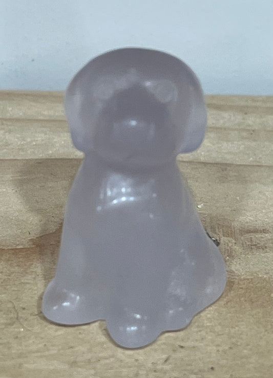 Fluorite Dog Carving – Stone of Clarity & Calm