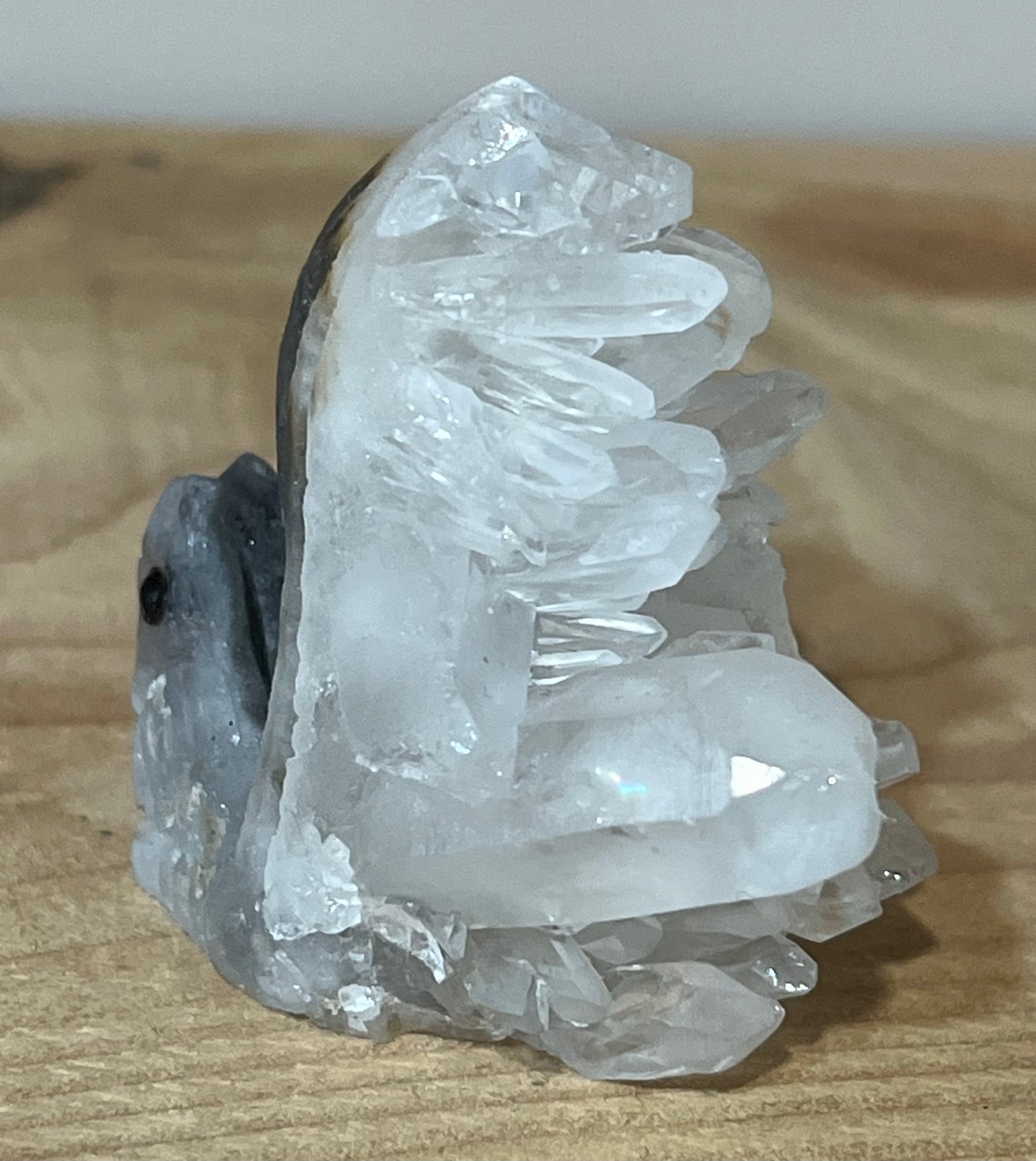 🐿️ Clear Quartz Squirrel | Clarity, Energy & Little Joys