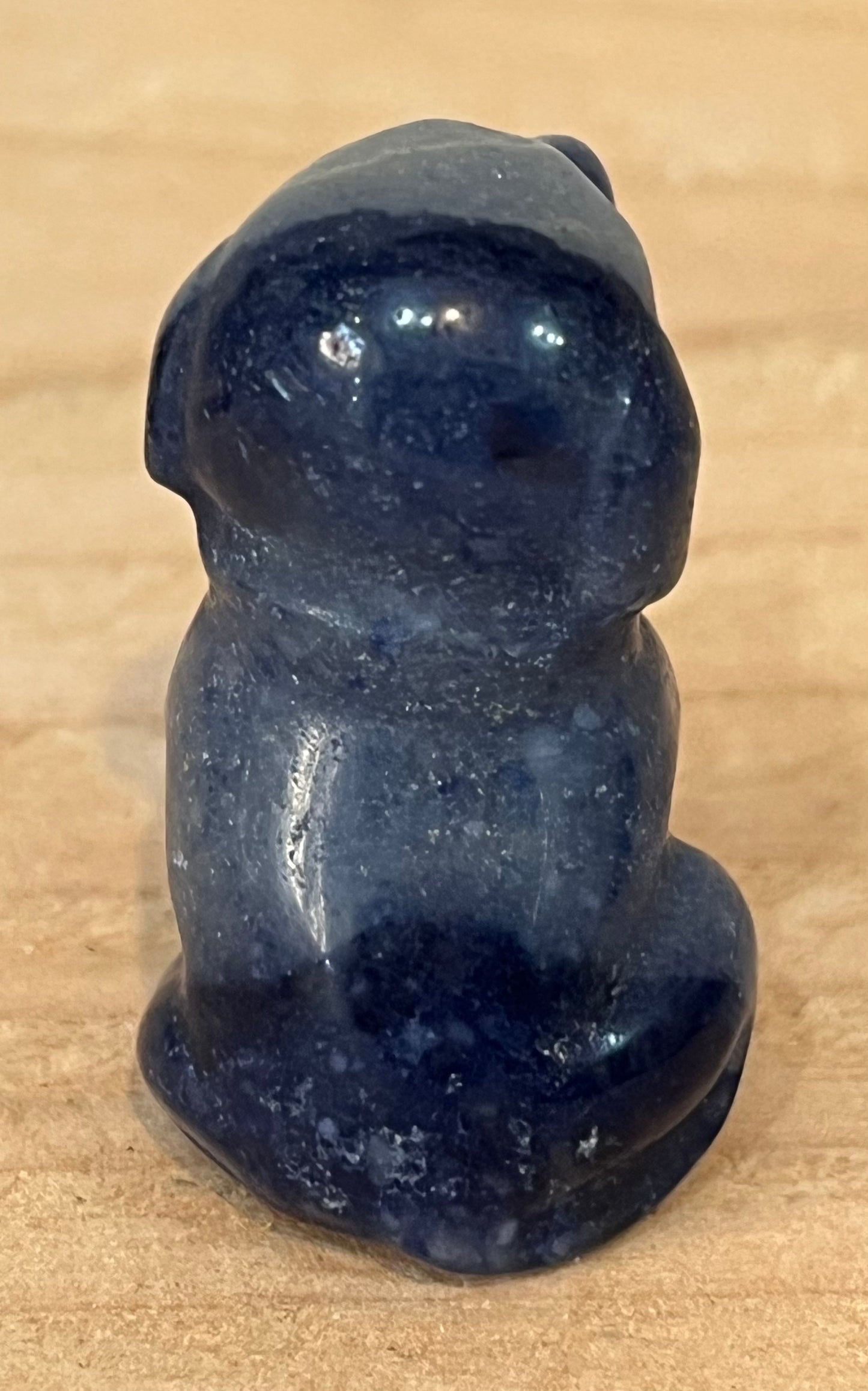 Dog: Blue aventurine