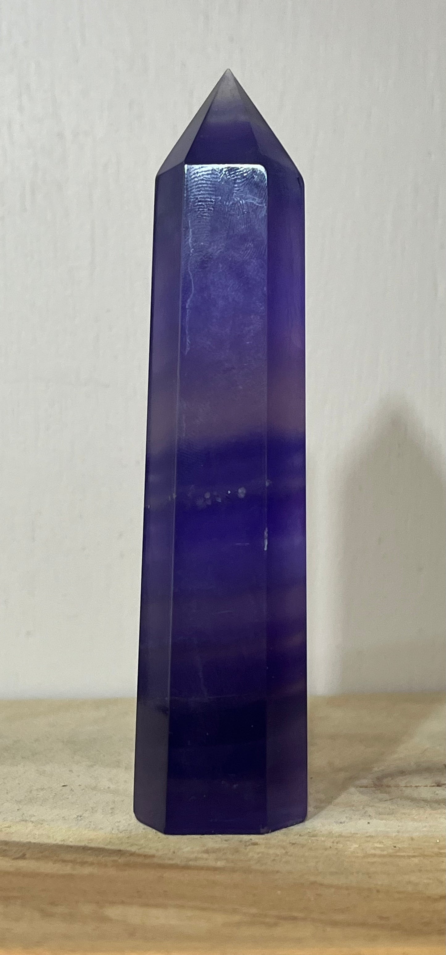 ✨ Deep Purple Fluorite Tower — Third Eye & Mind Clarity