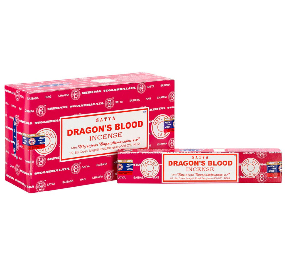 Satya incense sticks: dragons blood