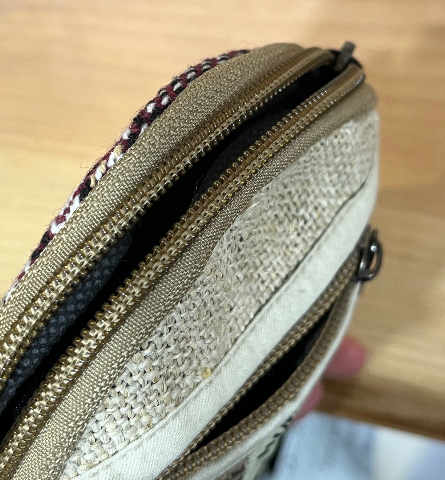 Hemp coin purse