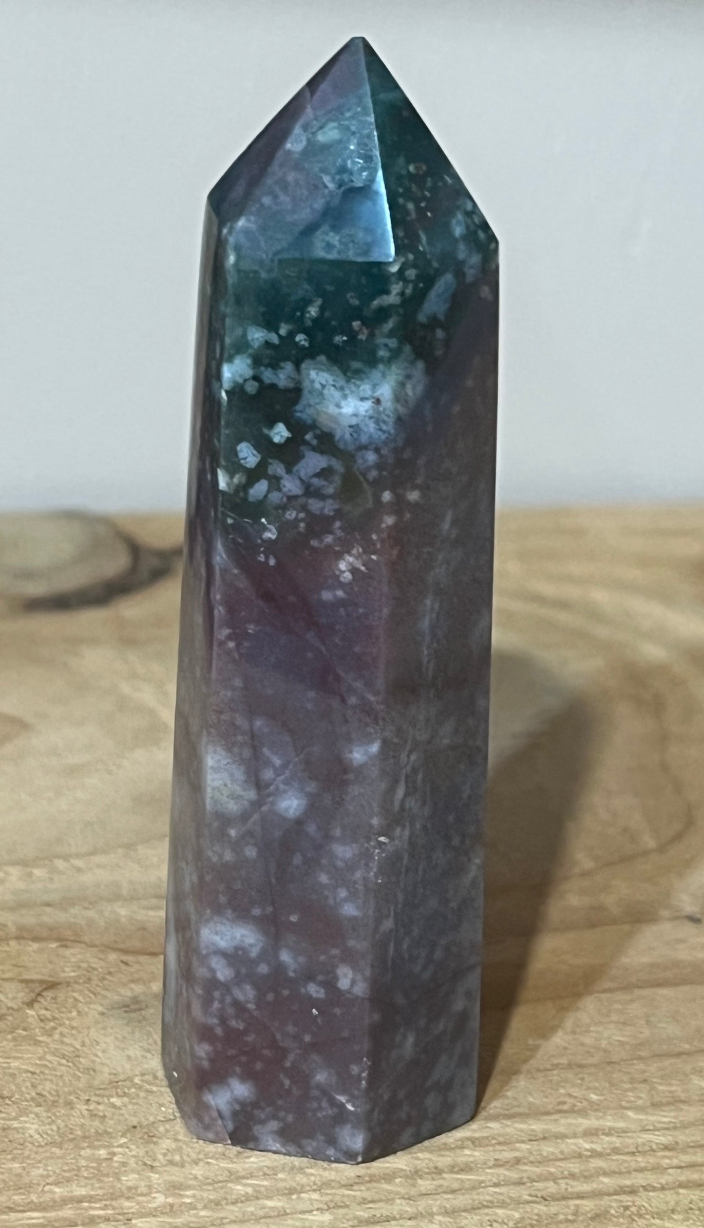 🌊 Ocean Jasper Tower | Calm, Strength & Emotional Healing