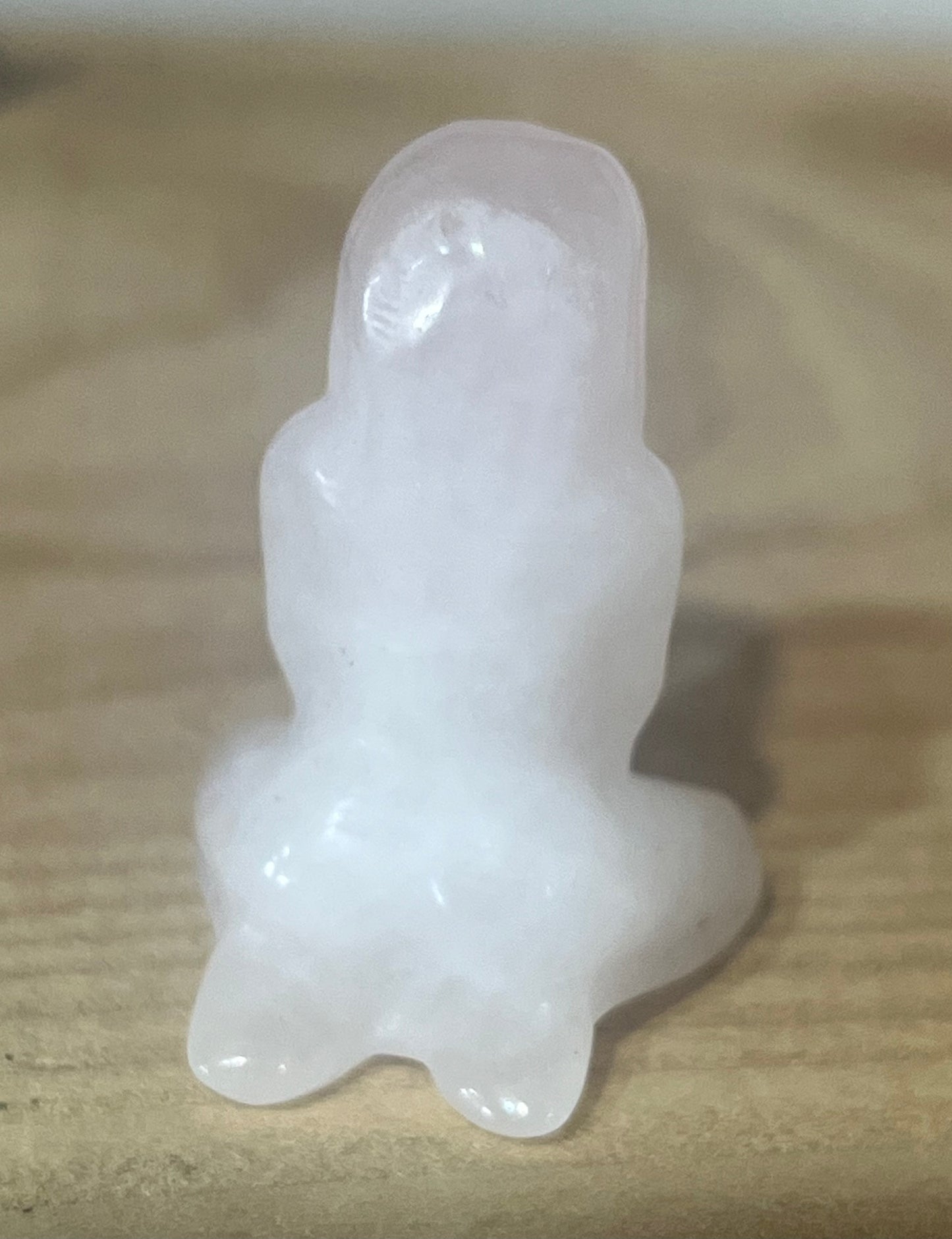🌸 Rose Quartz Divine Feminine Carving | Self-Love • Compassion • Emotional Healing